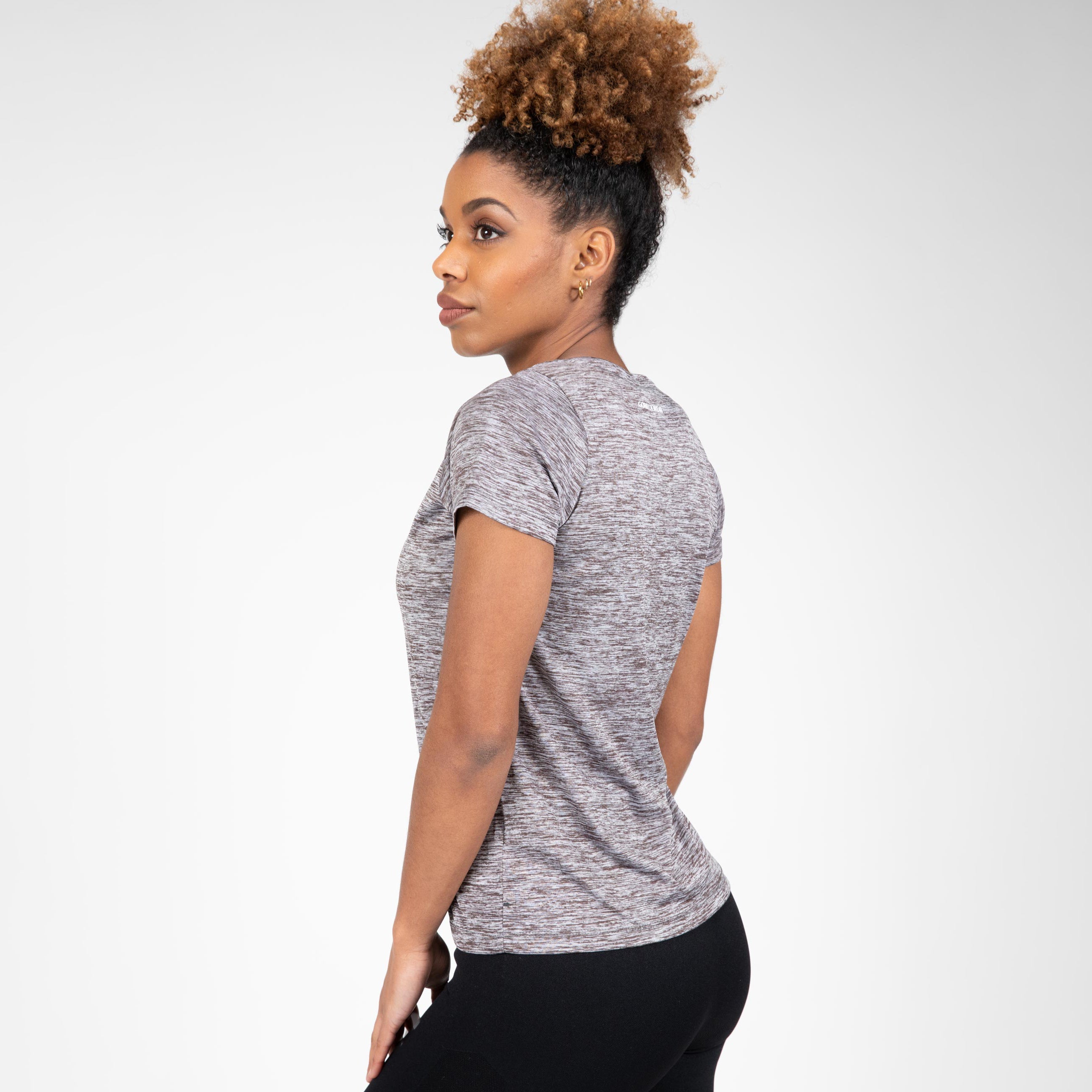Gorilla Wear Elmira V-Neck T-Shirt, grey melange Gorilla Wear