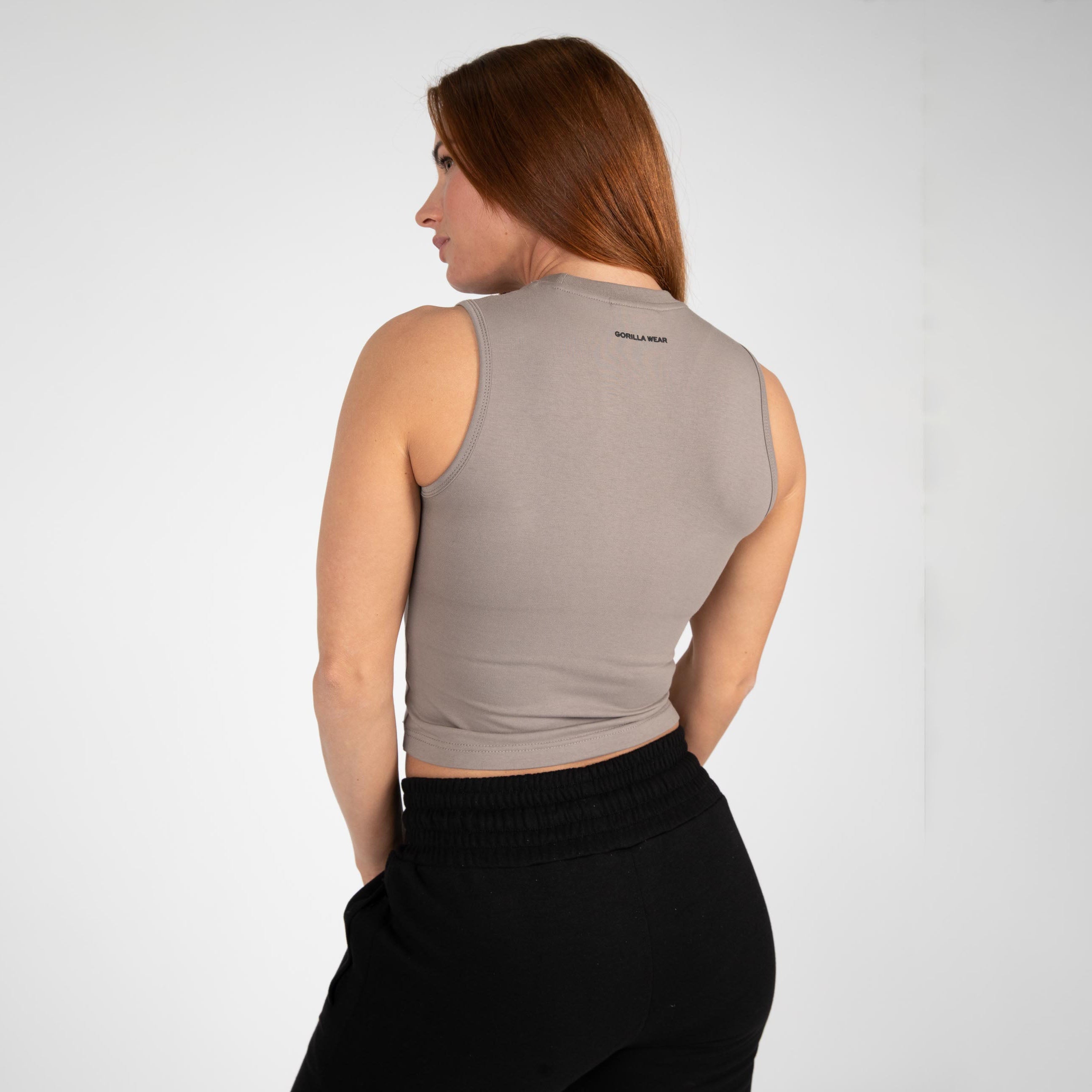 Gorilla Wear Livonia Crop Top, beige Gorilla Wear