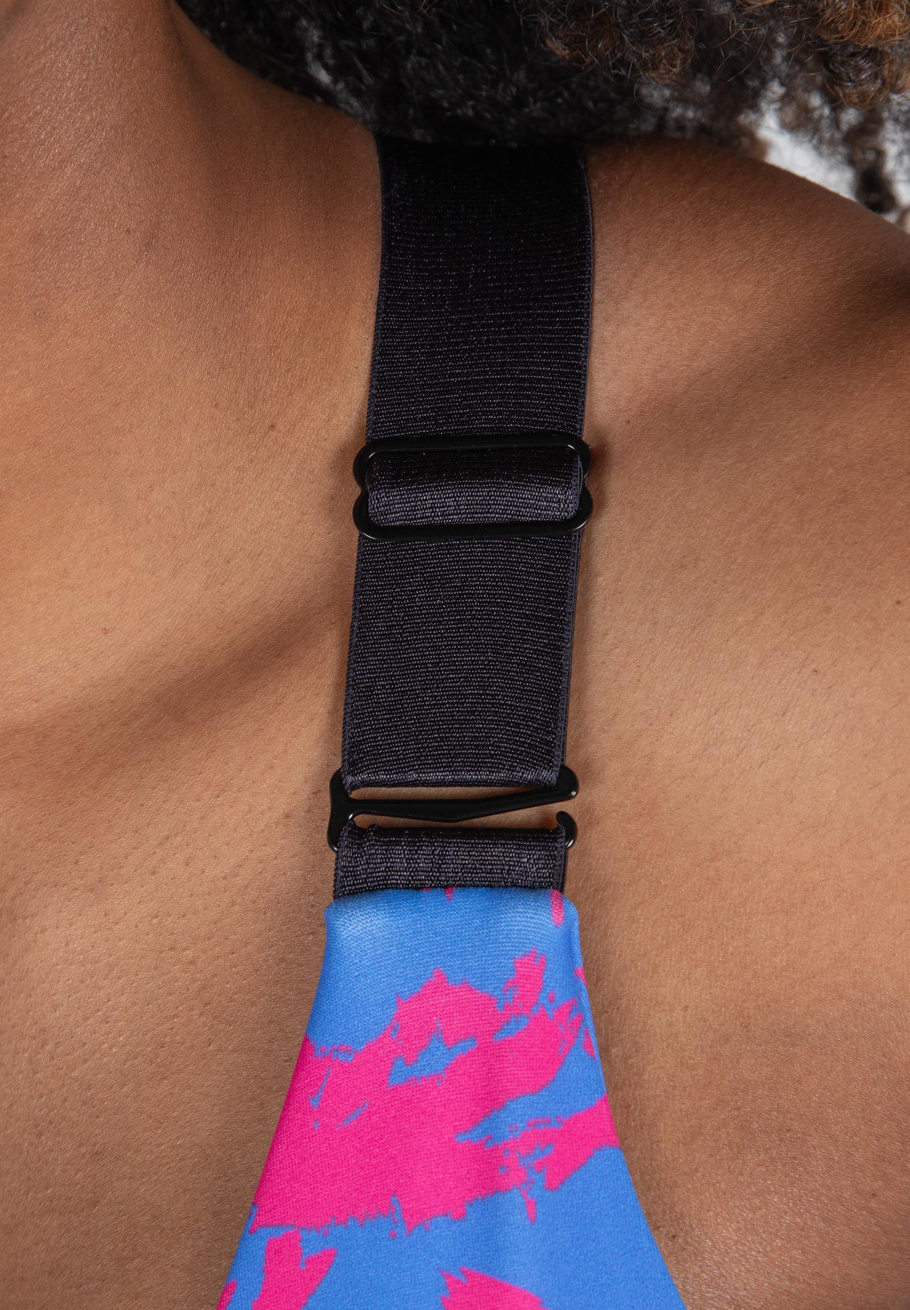 Gorilla Wear Colby Sports Bra, blue/pink Gorilla Wear