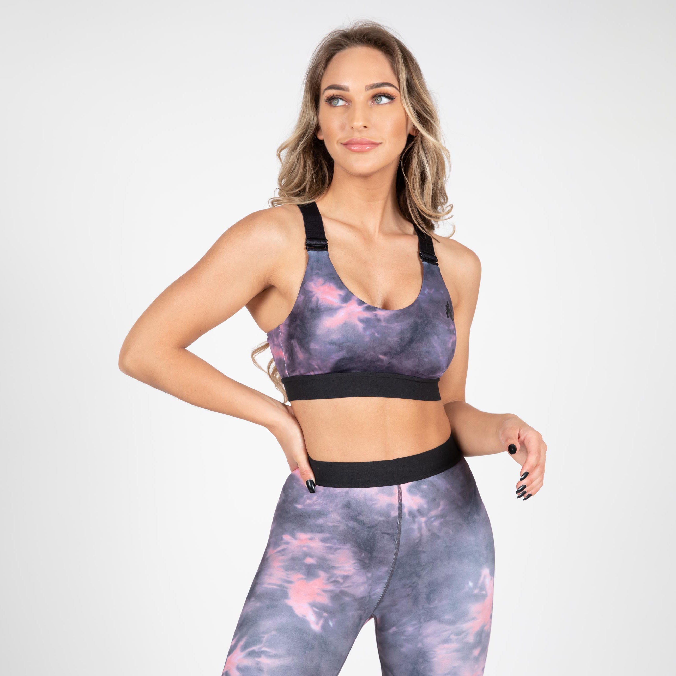 Gorilla Wear Colby Sports Bra, grey/pink Gorilla Wear