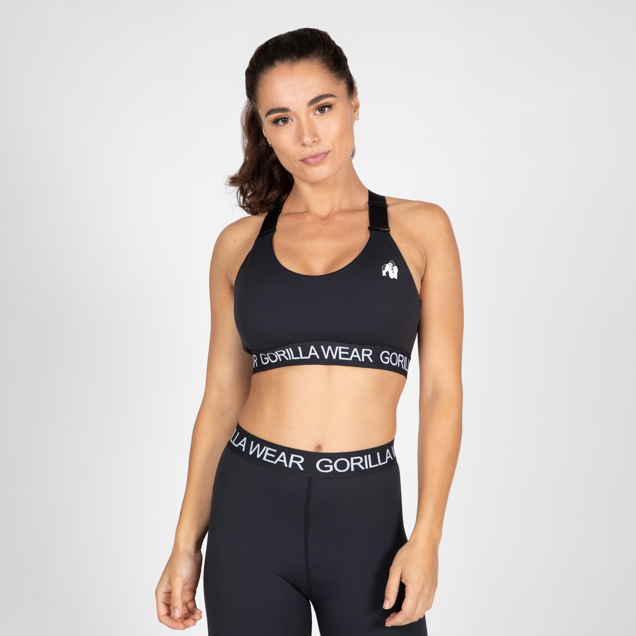 Gorilla Wear Colby Sports Bra, black Gorilla Wear