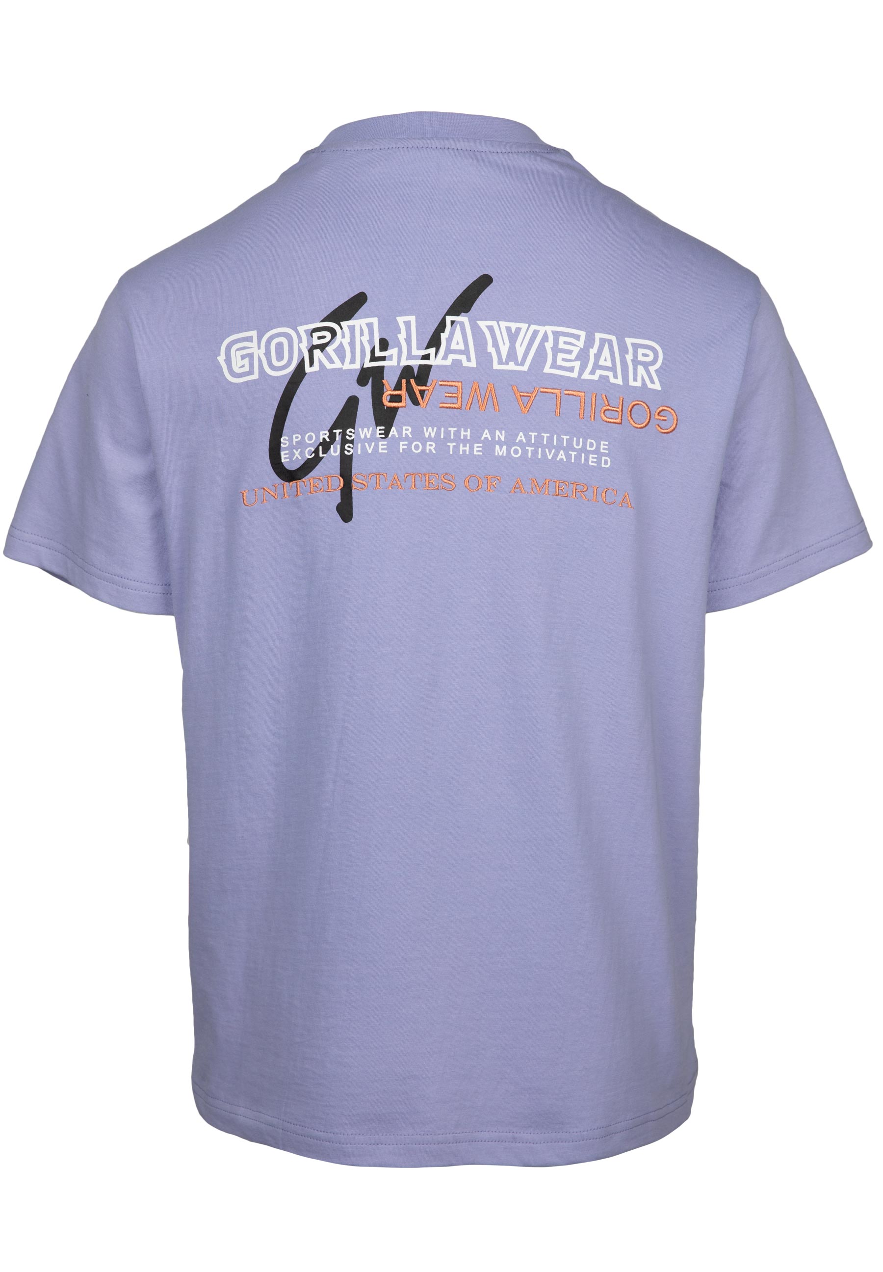 Gorilla Wear Medina Oversized T-Shirt, lilac Gorilla Wear
