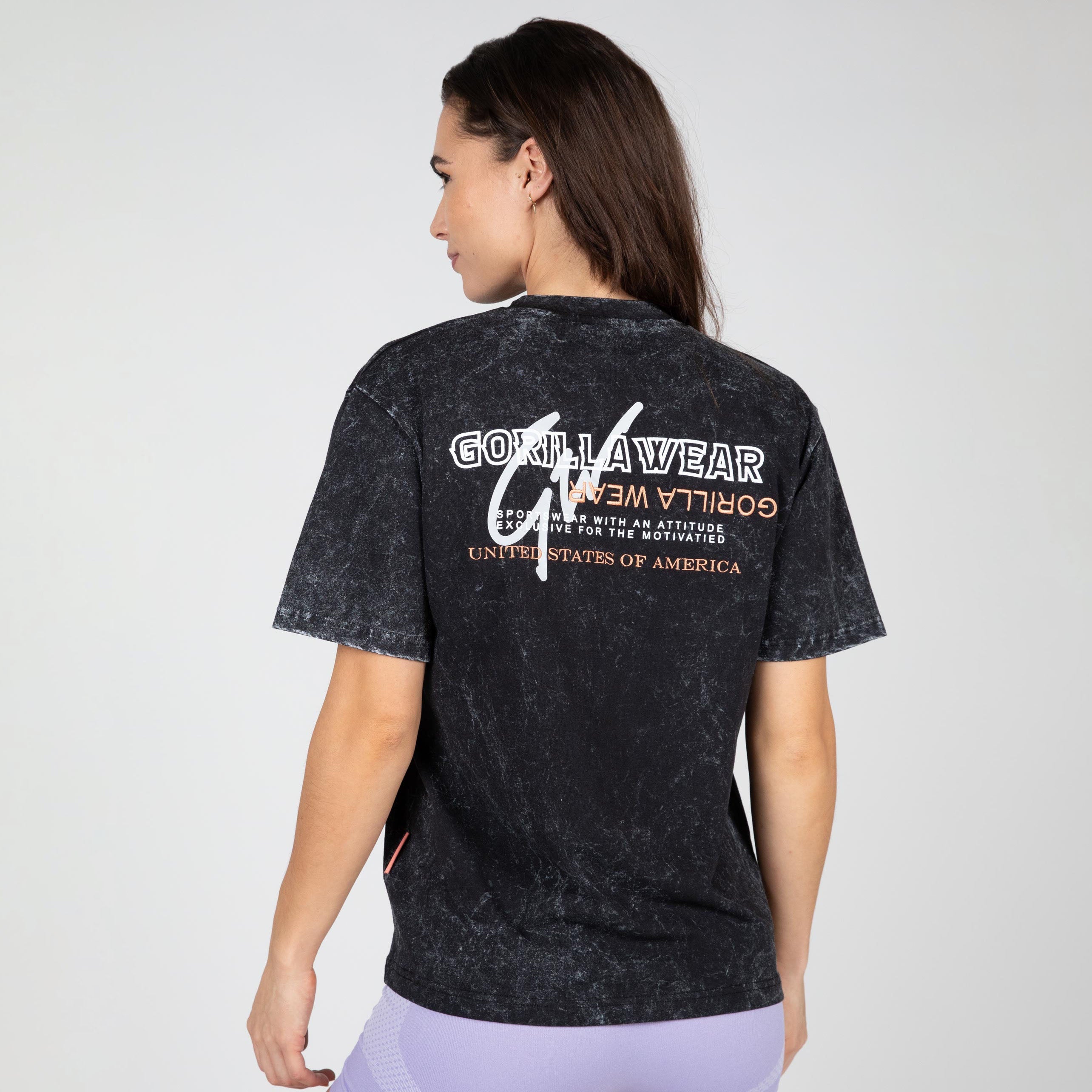 Gorilla Wear Medina Oversized T-Shirt, washed black Gorilla Wear
