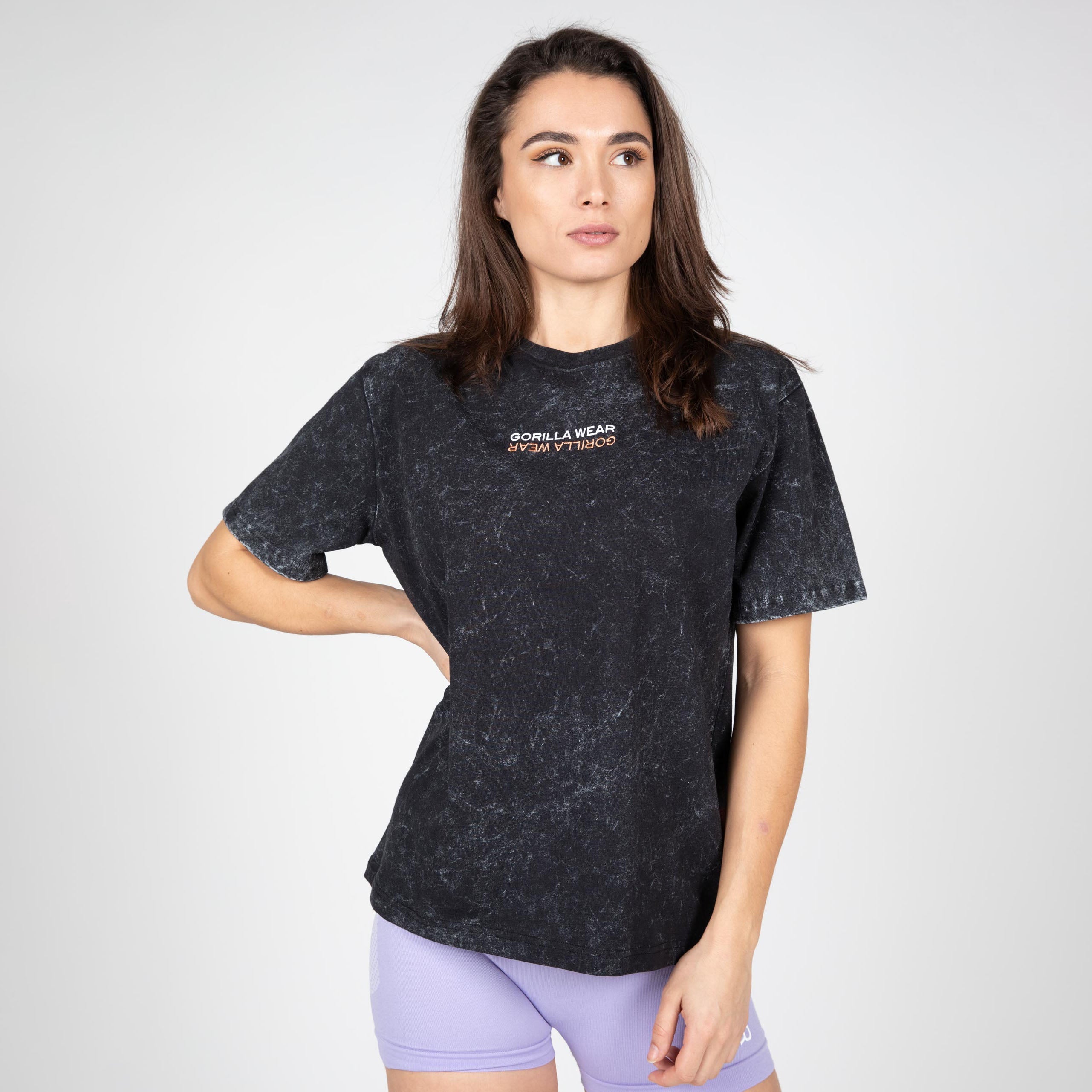 Gorilla Wear Medina Oversized T-Shirt, washed black Gorilla Wear