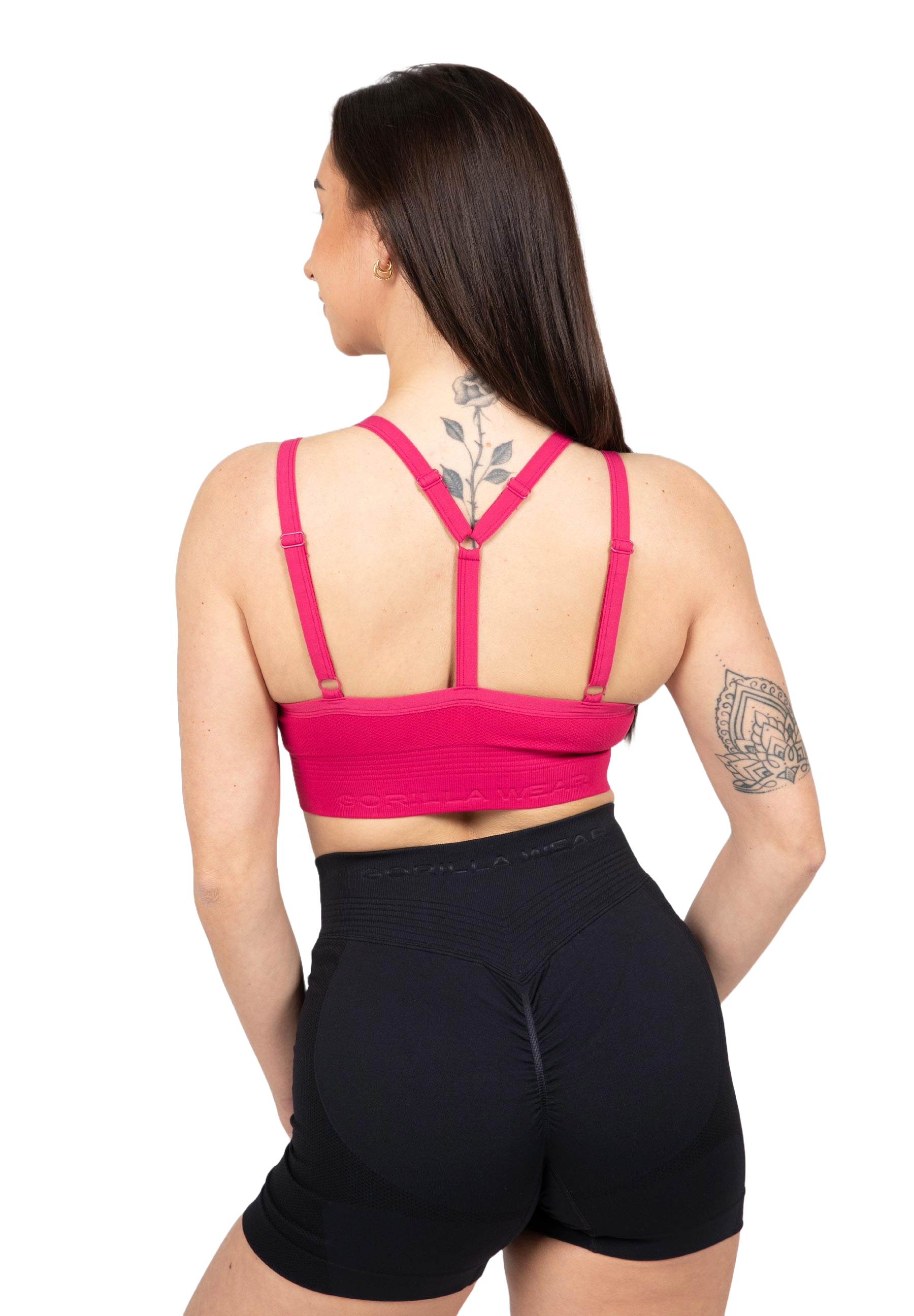 Gorilla Wear Whitney Seamless Sports Bra, pink Gorilla Wear
