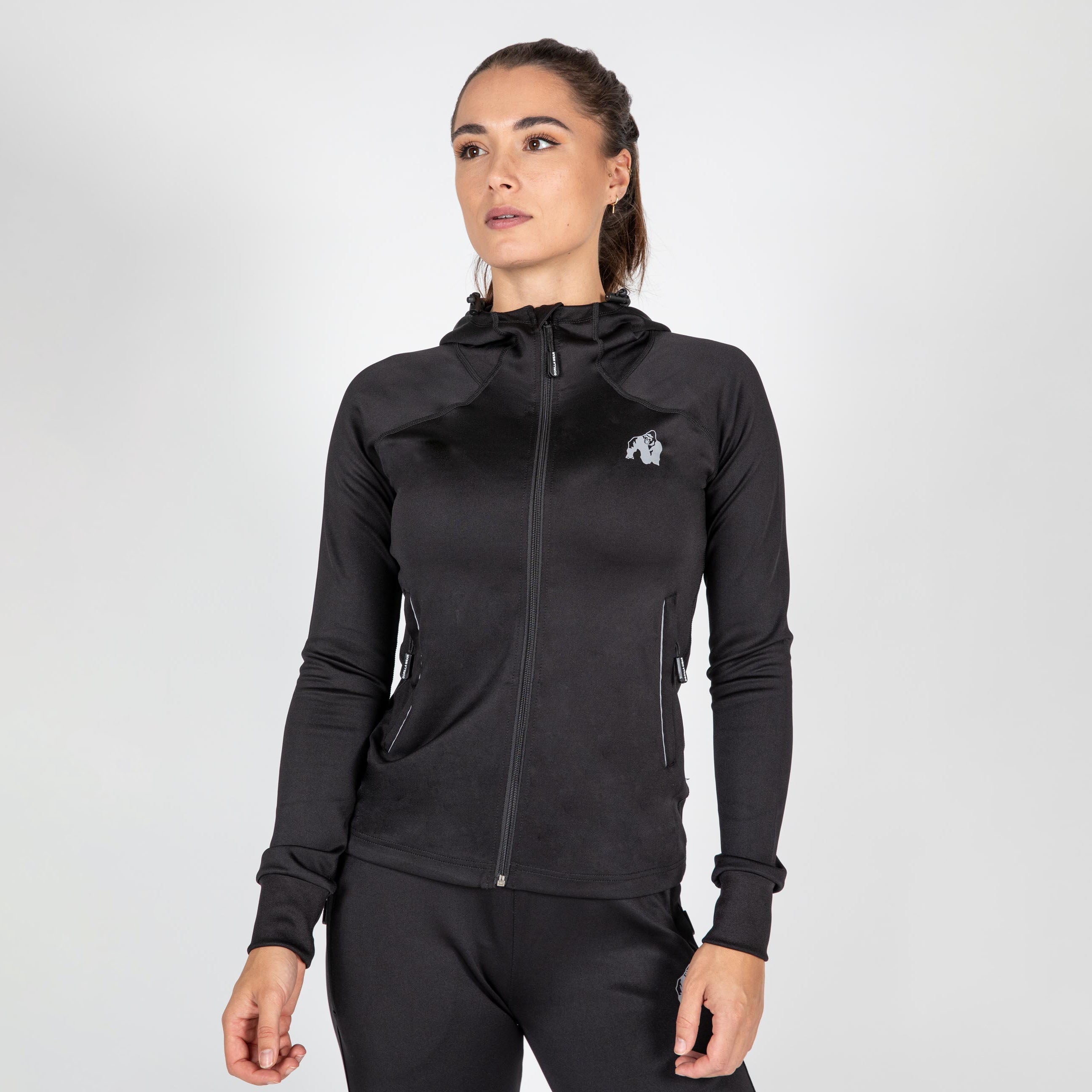 Gorilla Wear Halsey Track Jacket, black Gorilla Wear