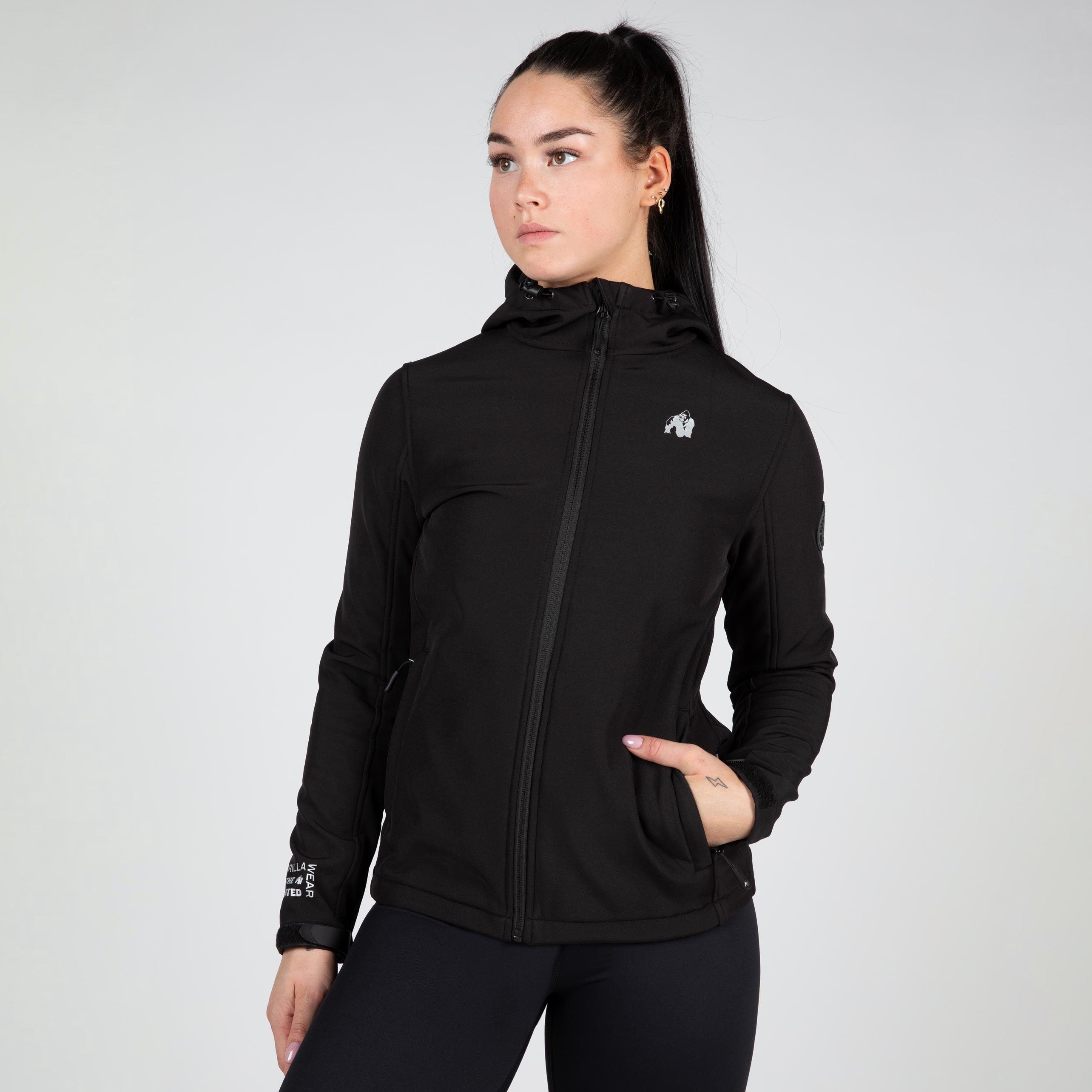 Gorilla Wear Mina Softshell Jacket, black Gorilla Wear