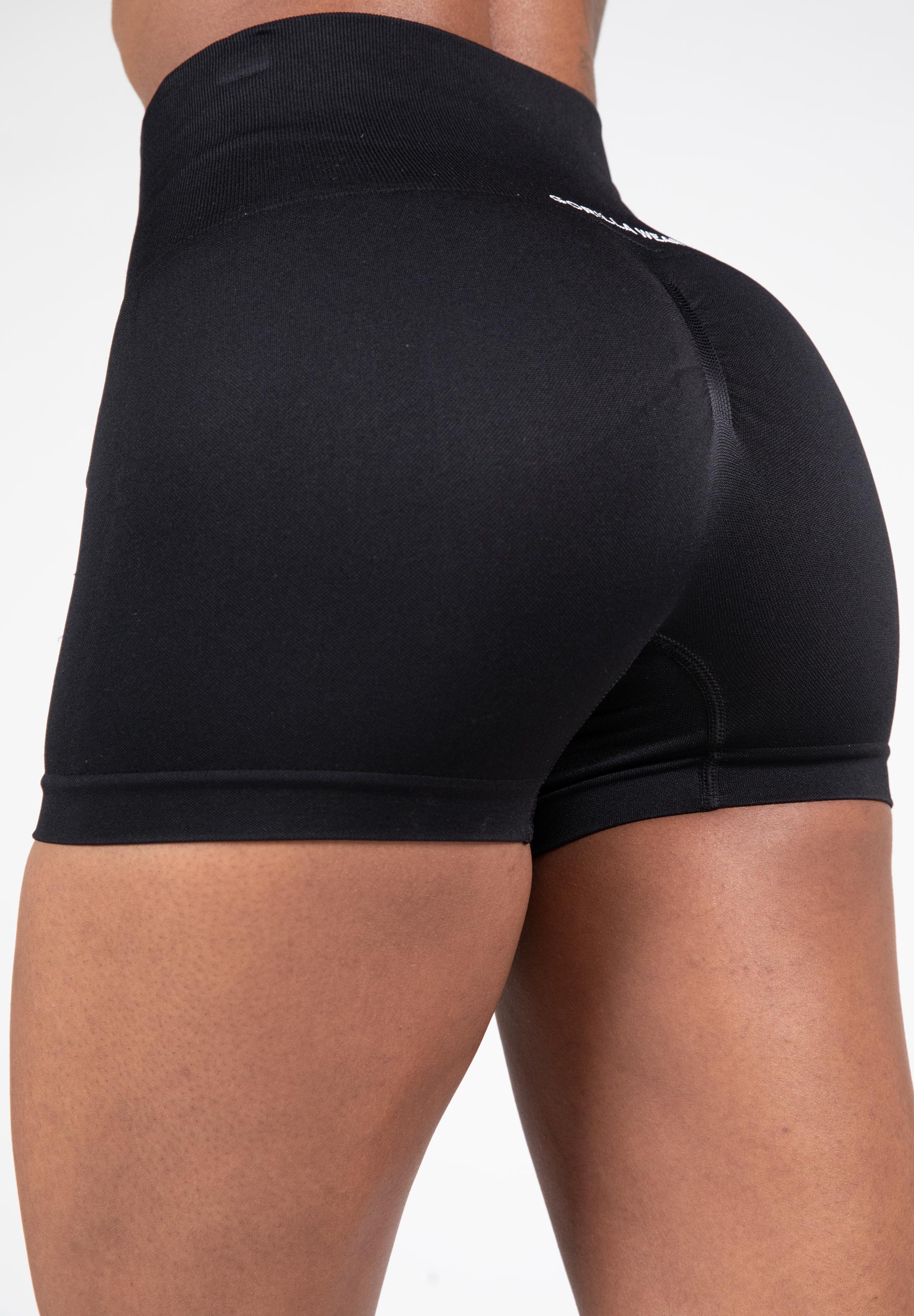Gorilla Wear Quincy Seamless Shorts Black