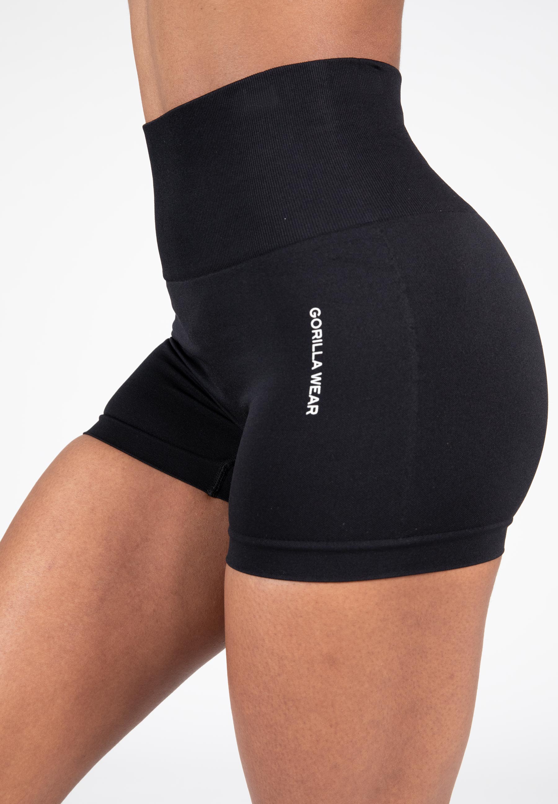Gorilla Wear Quincy Seamless Shorts Black