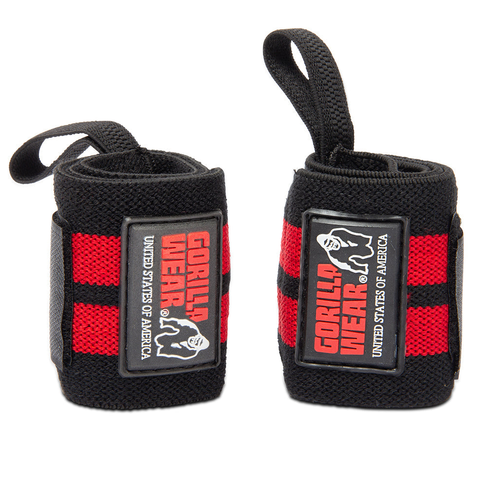 Gorilla Wear Wrist Wraps Pro, black/red Gorilla Wear