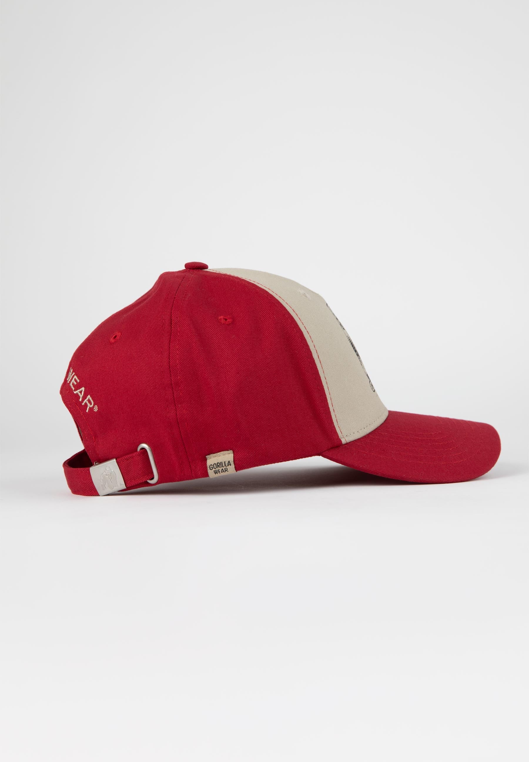 Gorilla Wear Buckley Cap, red/beige Gorilla Wear