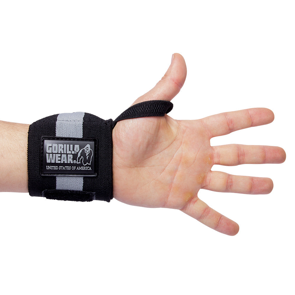 Gorilla Wear Wrist Wraps Ultra, black/grey Gorilla Wear