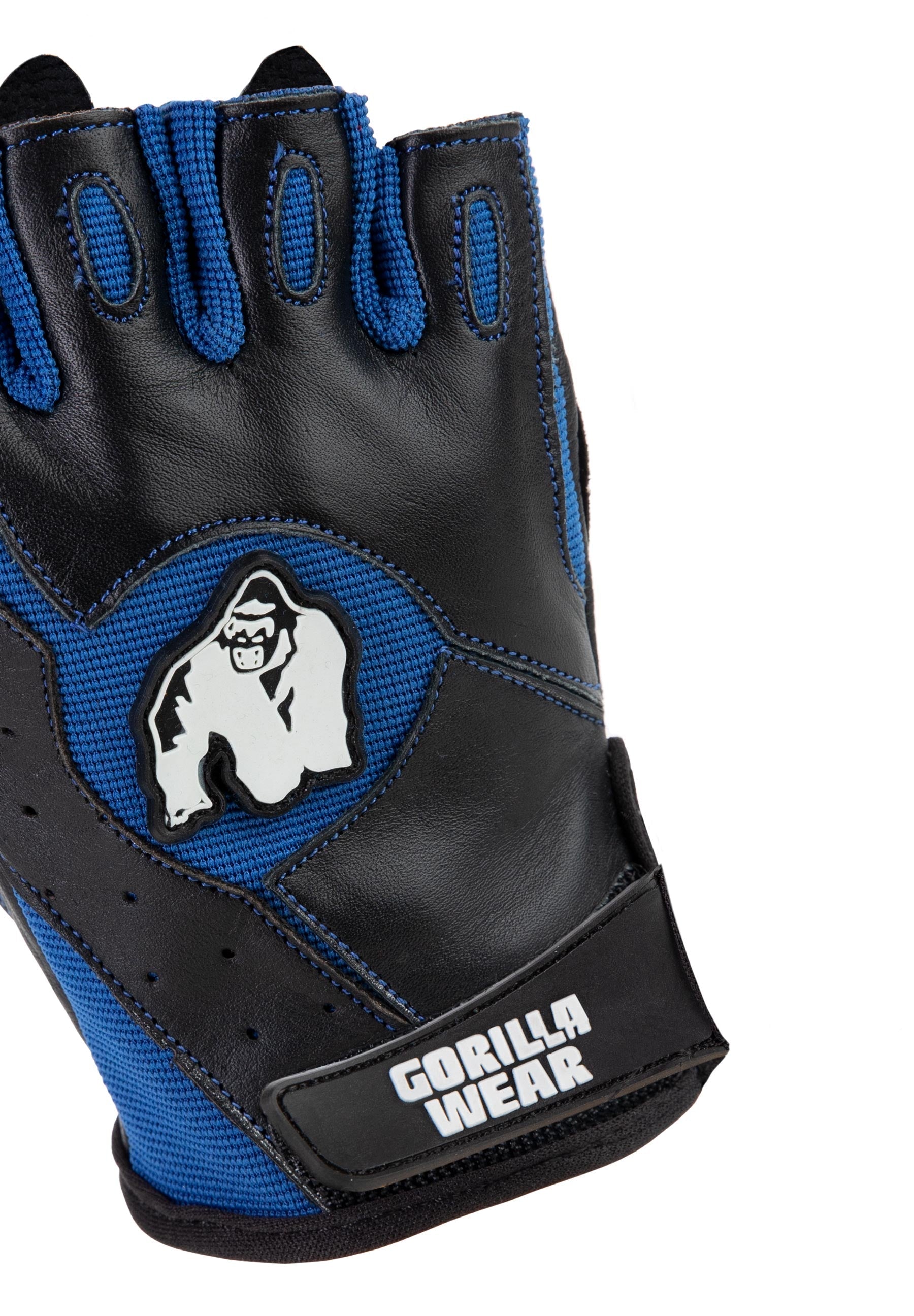 Gorilla Wear Mitchell Training Gloves, black/blue Gorilla Wear