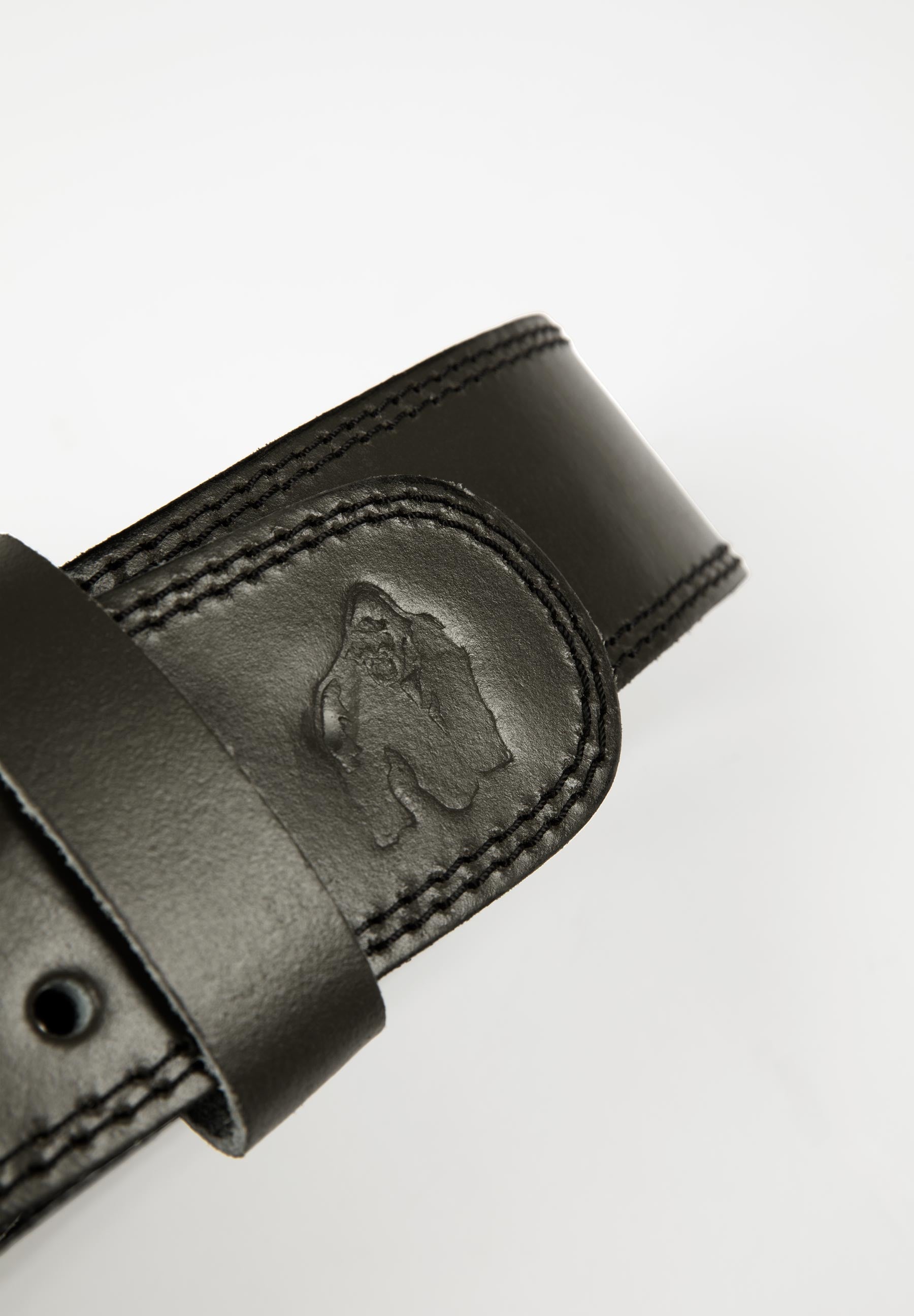 Gorilla Wear 4 Inch Padded Leather Belt, army green Gorilla Wear