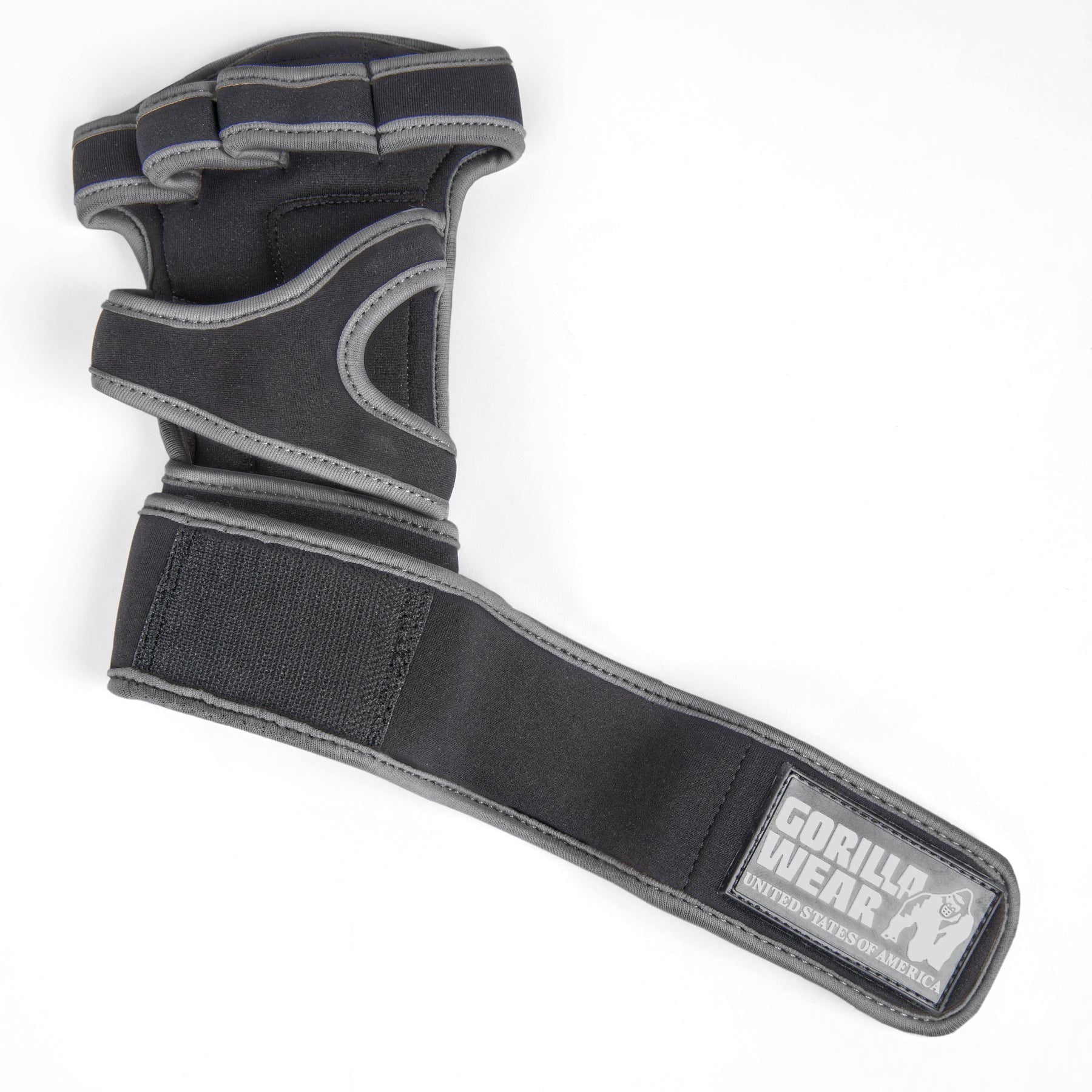 Gorilla Wear Yuma Weightlifting Workout Gloves, black/grey Gorilla Wear