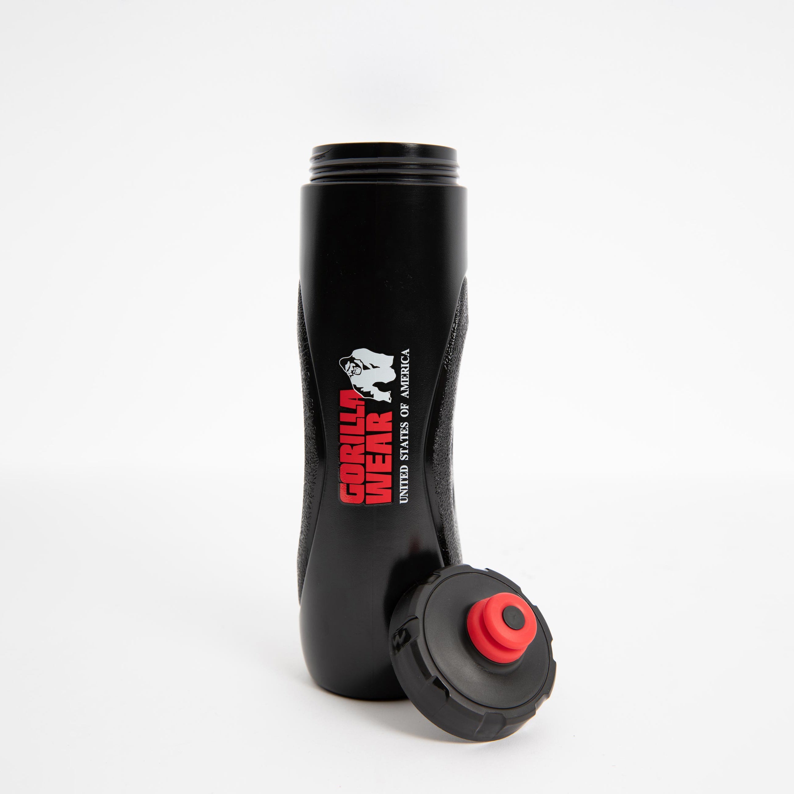 Gorilla Wear Grip Sports Bottle 750 ml, black Gorilla Wear