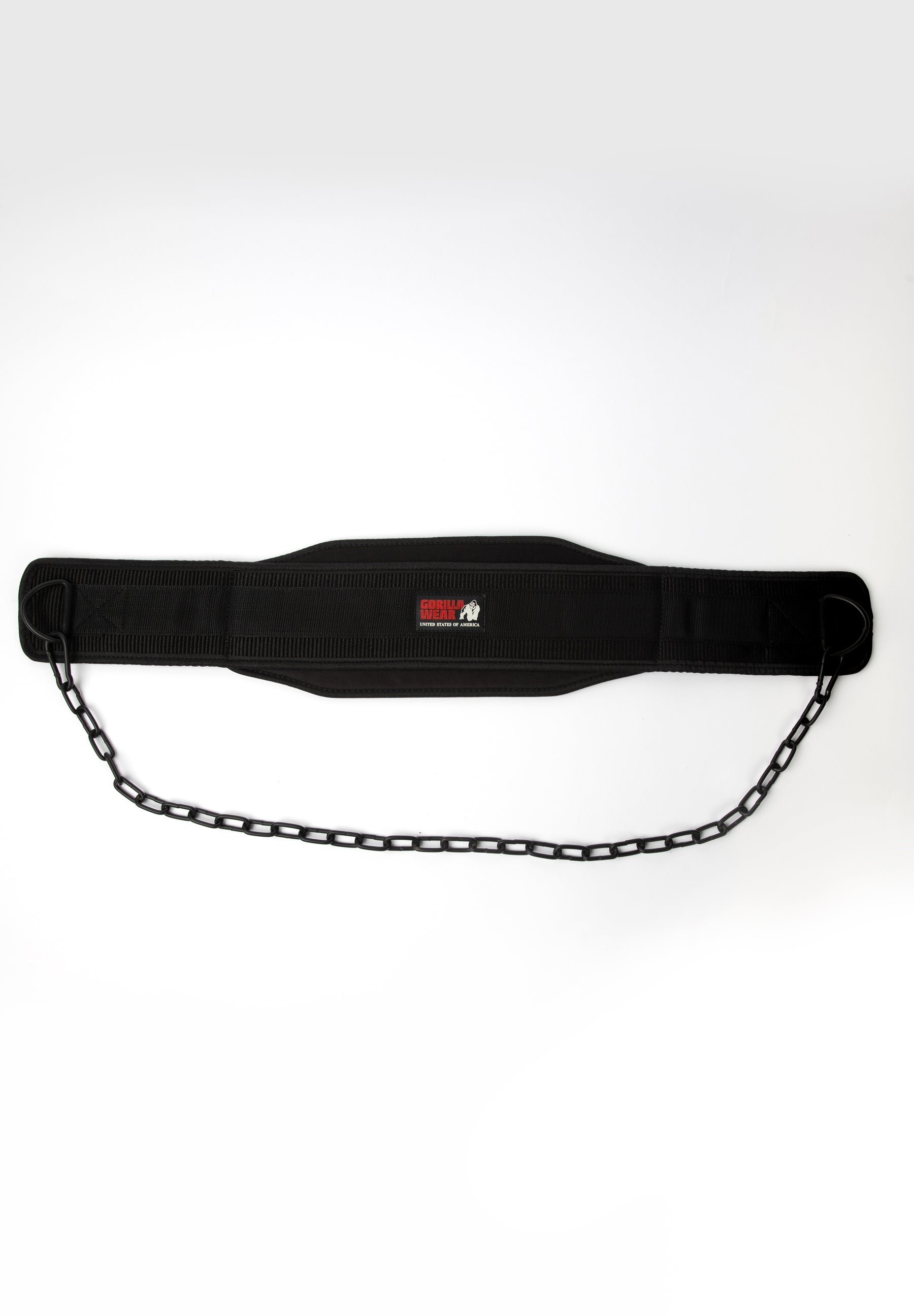 Gorilla Wear GW Nylon Dip Belt, black Gorilla Wear