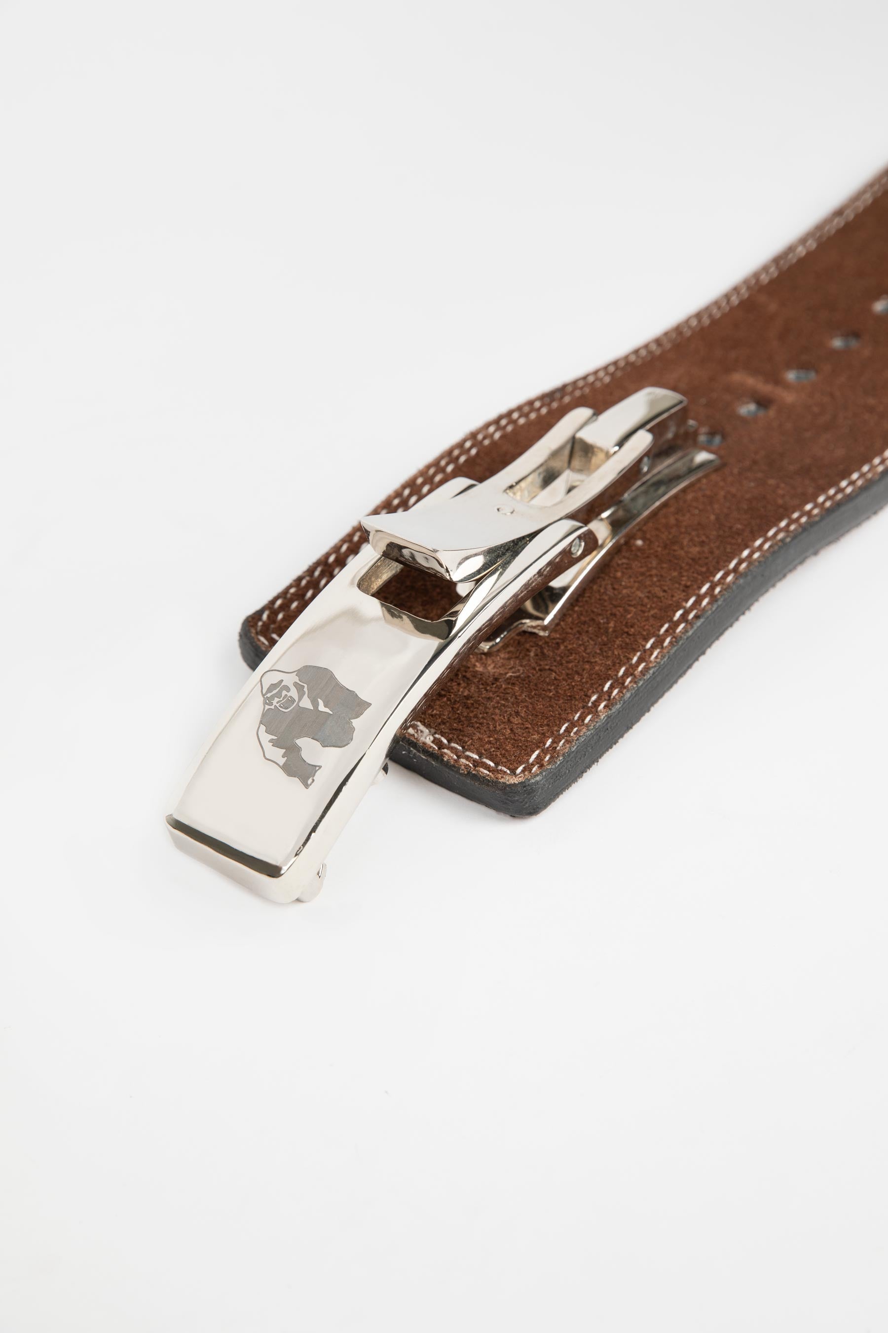 Gorilla Wear 4 Inch Powerlifting Lever Belt, brown Gorilla Wear