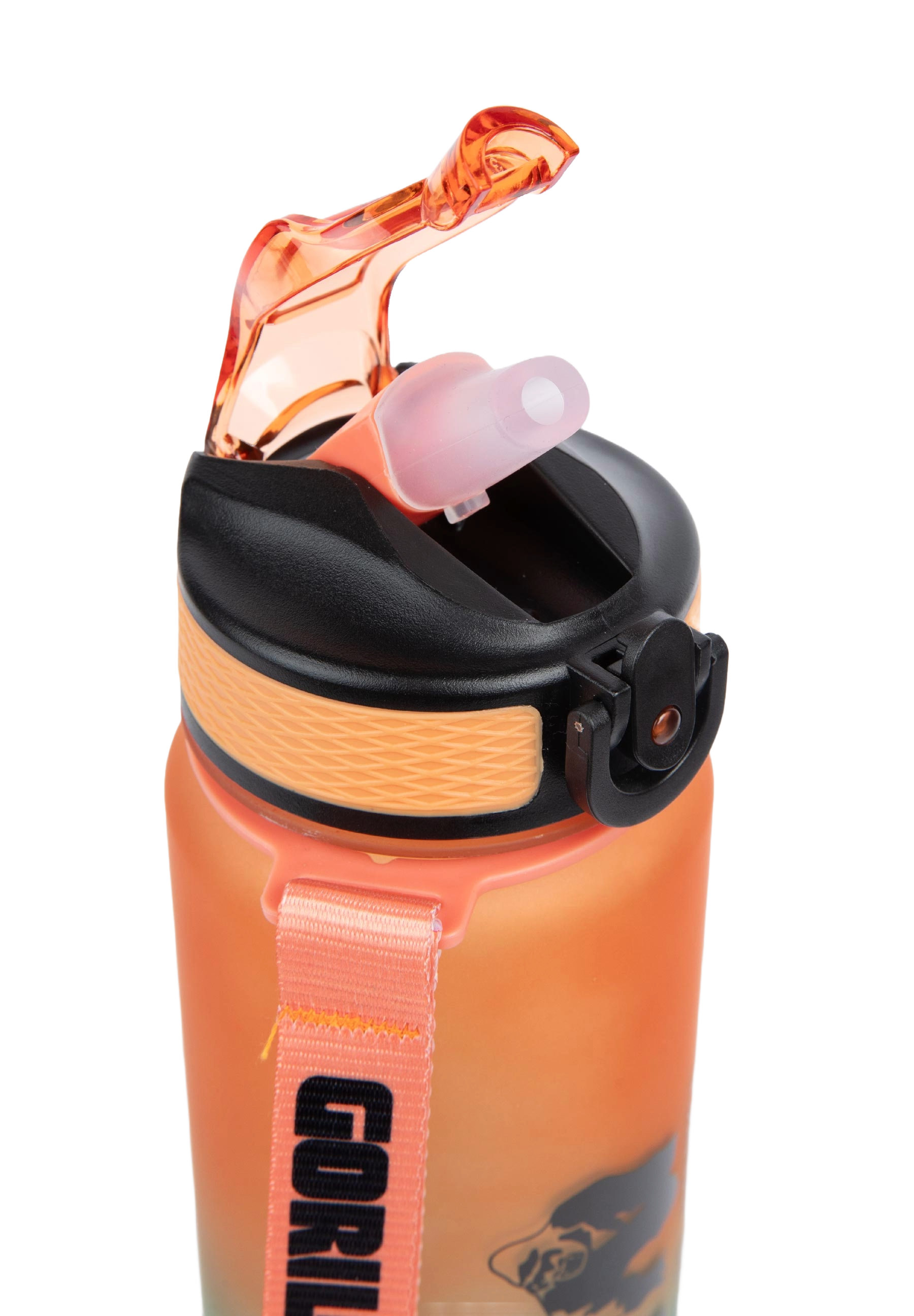 Gorilla Wear Gradient Water Bottle, green/orange Gorilla Wear