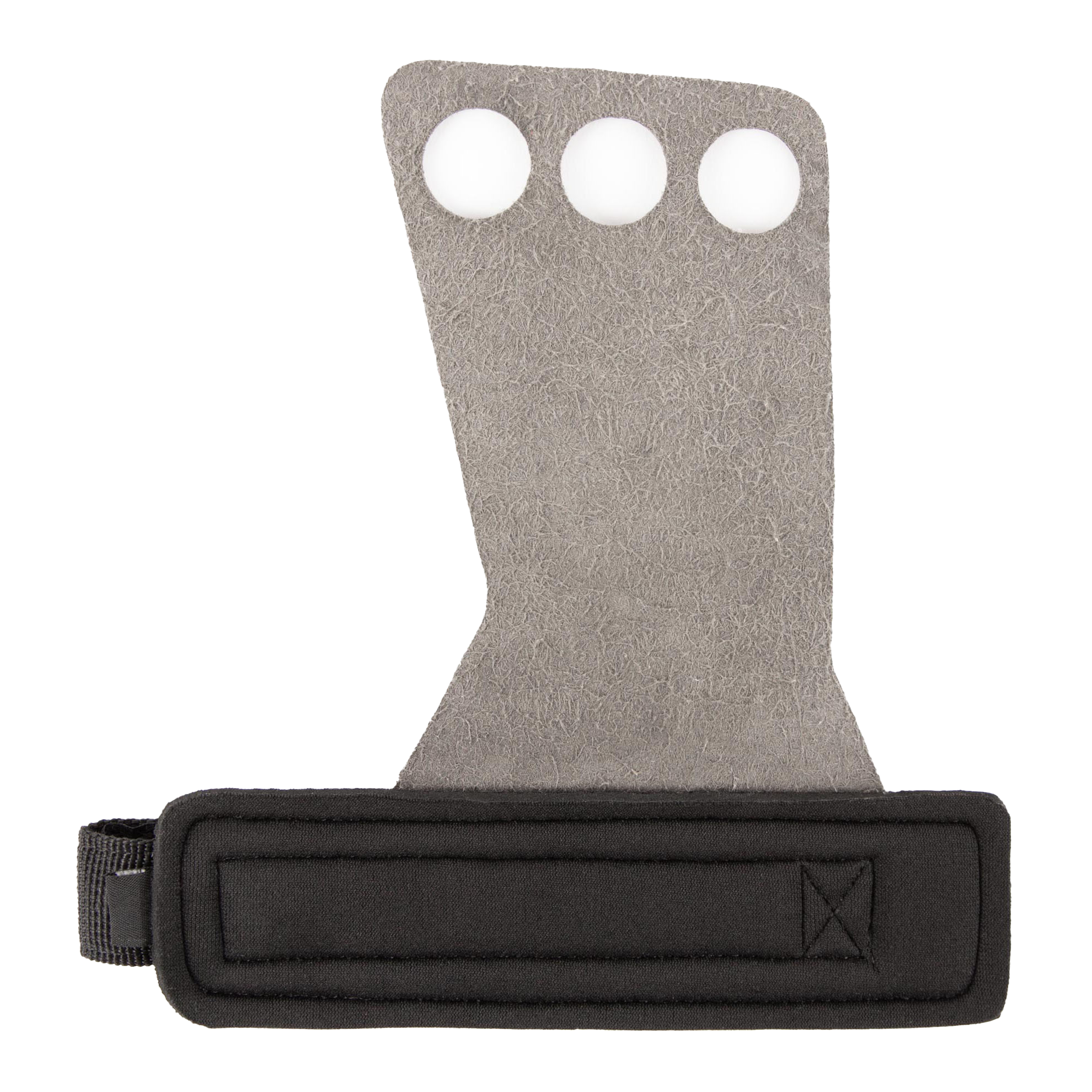 Gorilla Wear 3-Hole Carbon Lifting Grips, black Gorilla Wear