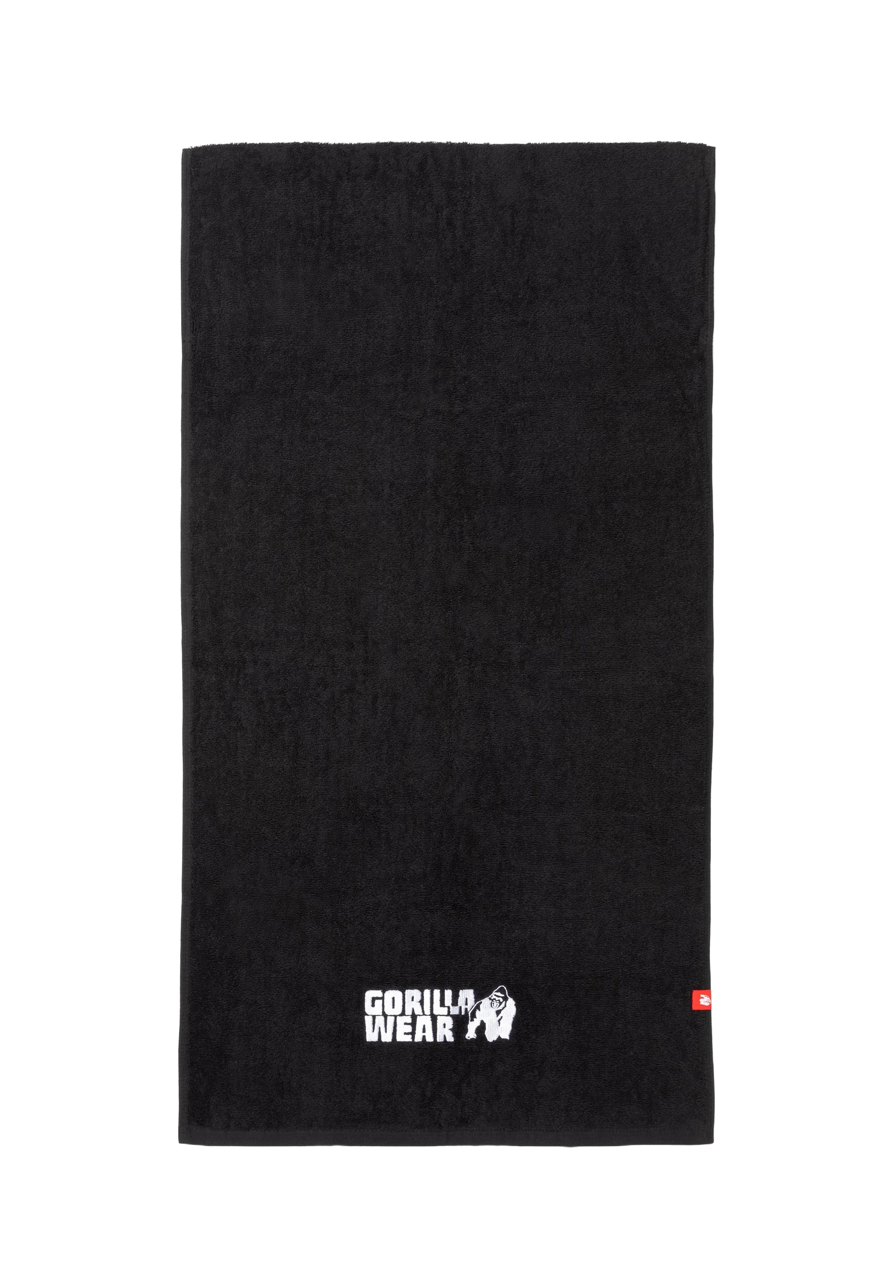 Gorilla Wear Zip Pocket Gym Towel, black Gorilla Wear