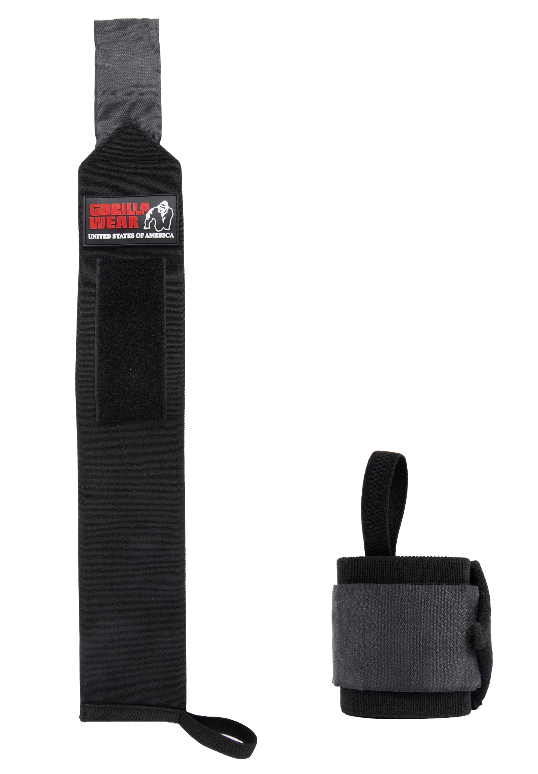 Gorilla Wear Wrist Wraps Ultra, black/black Gorilla Wear