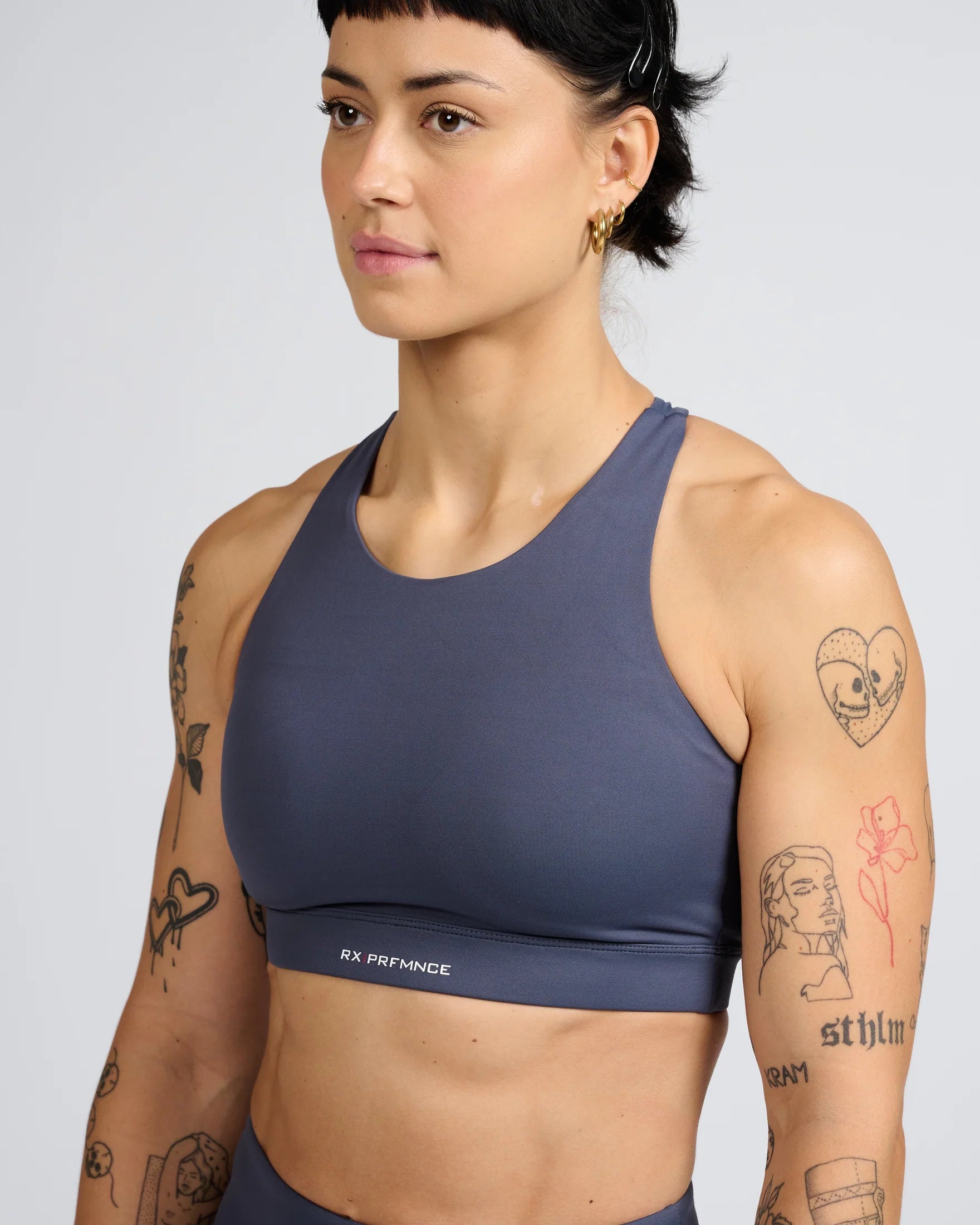 RX Performance Sport Bra Deep Graphite RX Performance