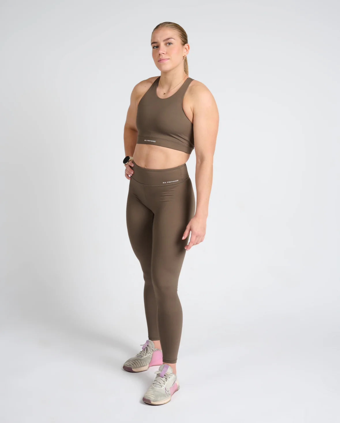 RX Performance Sport Bra Khaki Green RX Performance