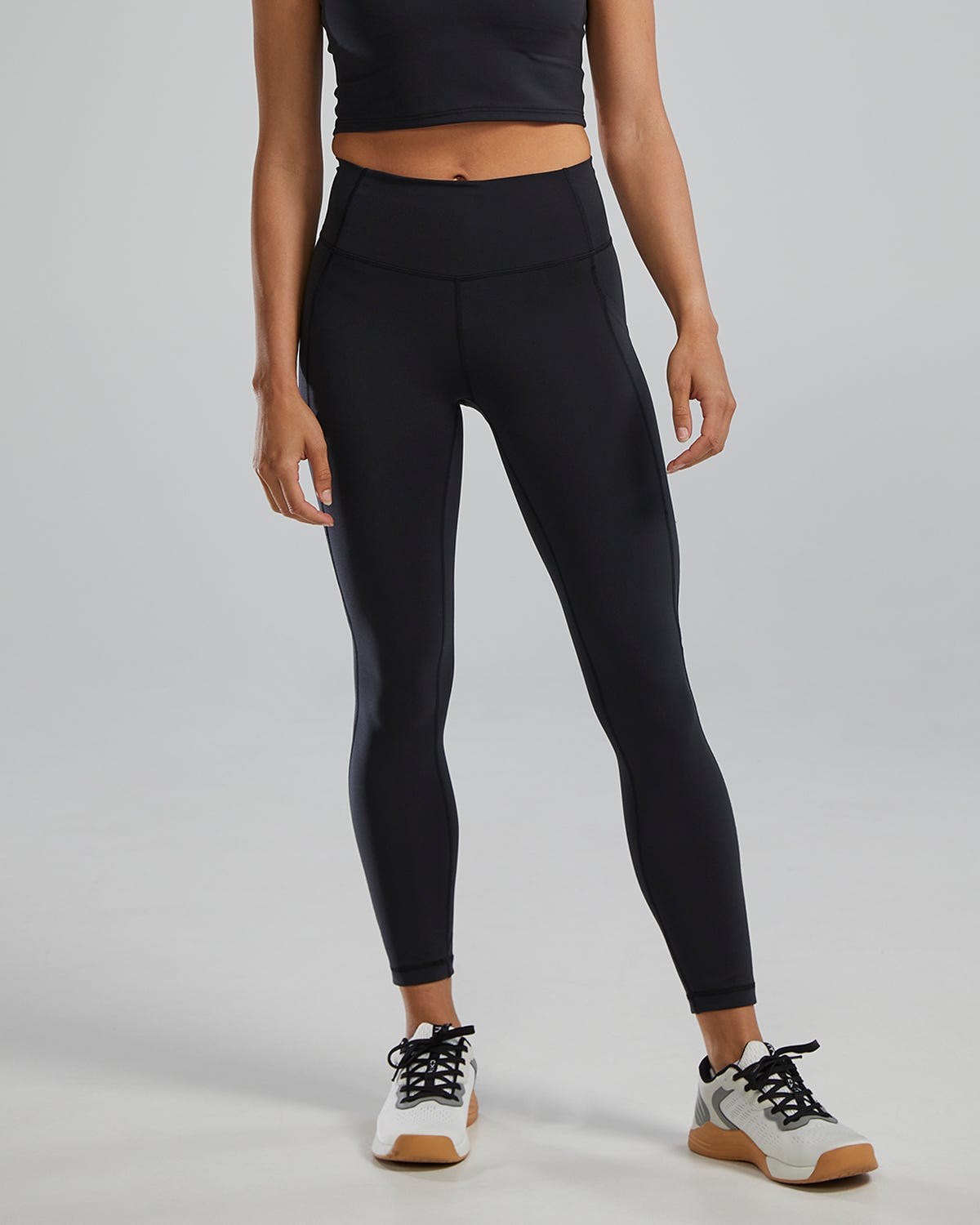 Tyr Women's Joule Elite High-Rise 25" Pocket Leggings Svart