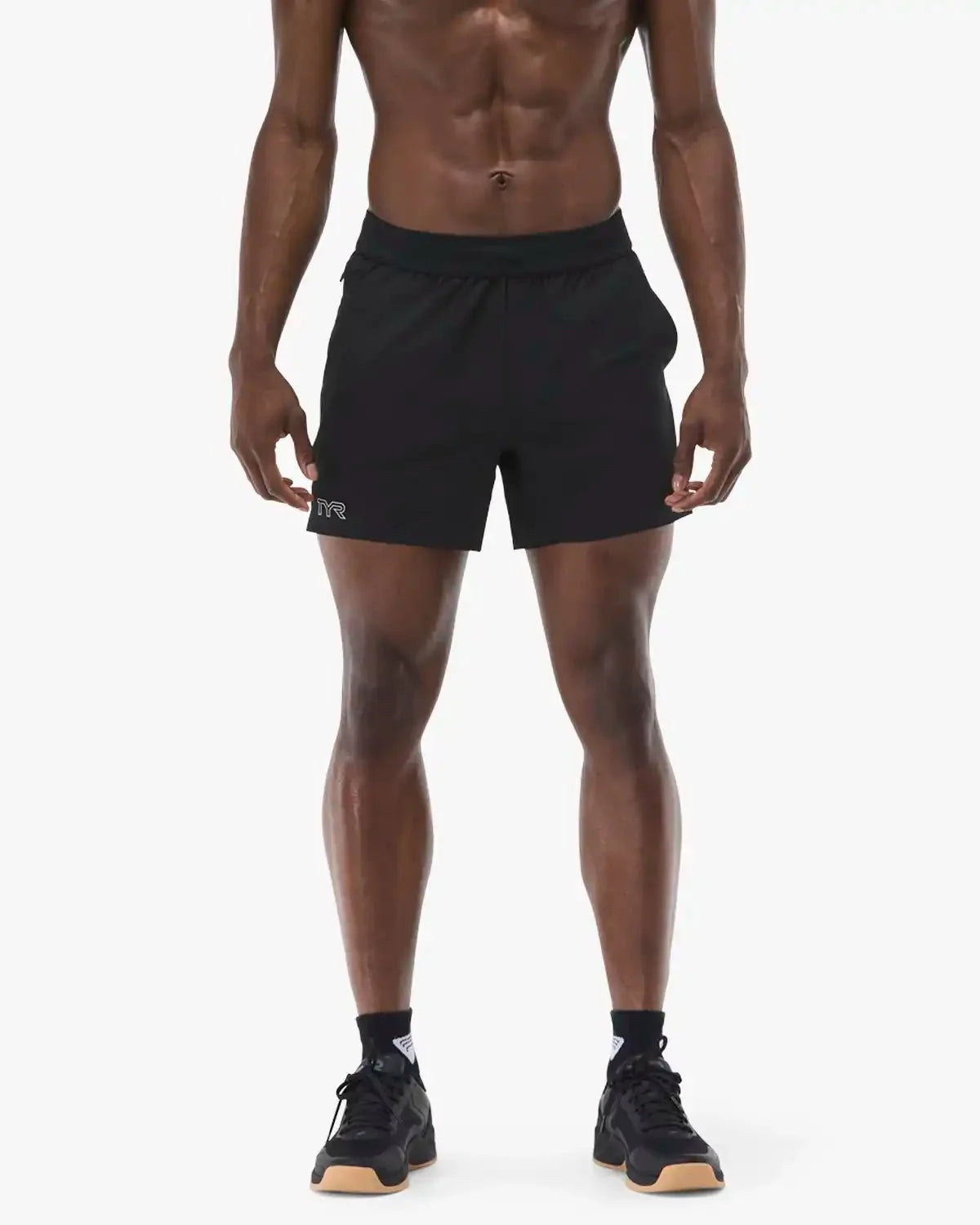 Tyr Men's Hydrosphere Unbroken Shorts 5" Svart