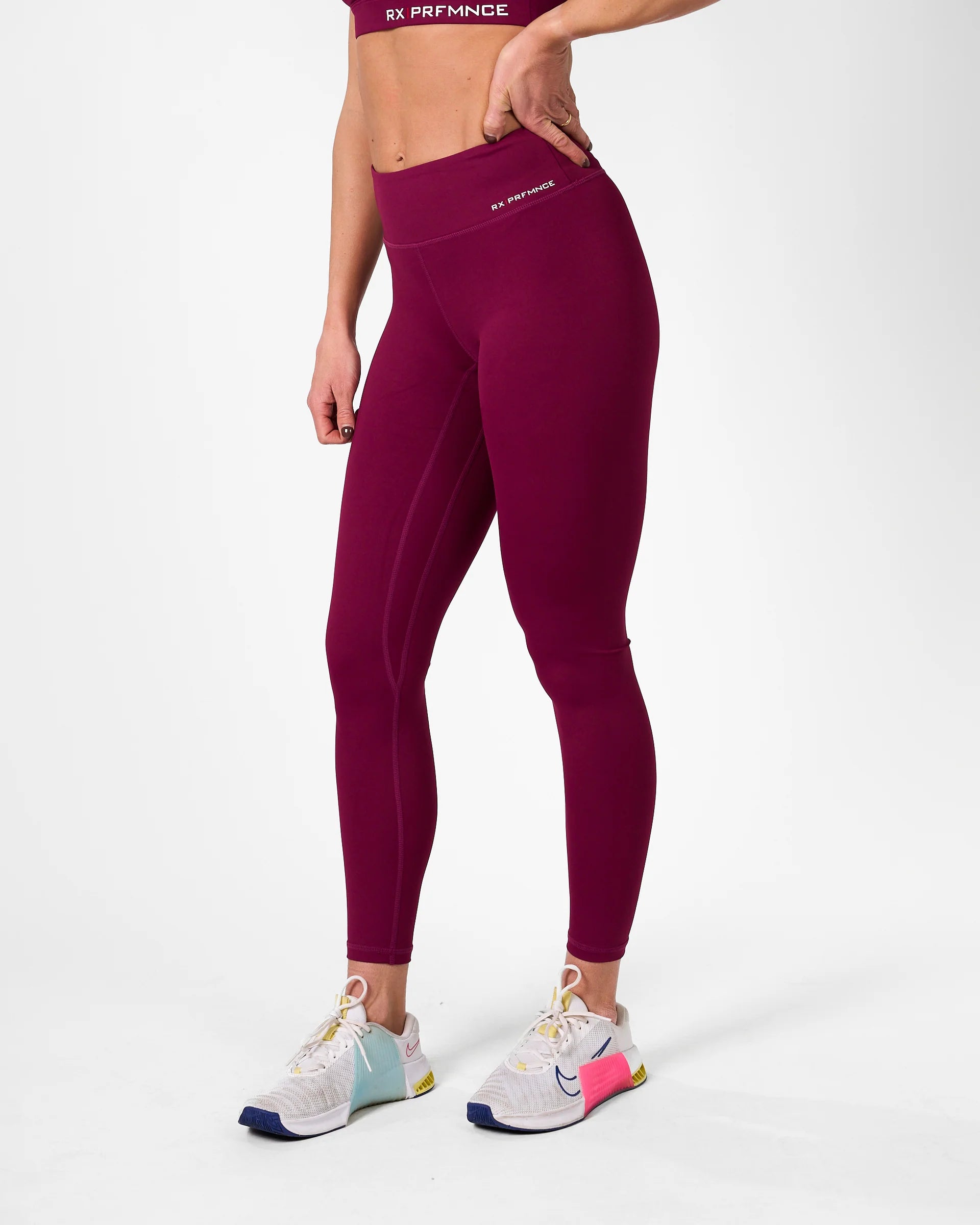 RX Performance Tights Rasberry Red