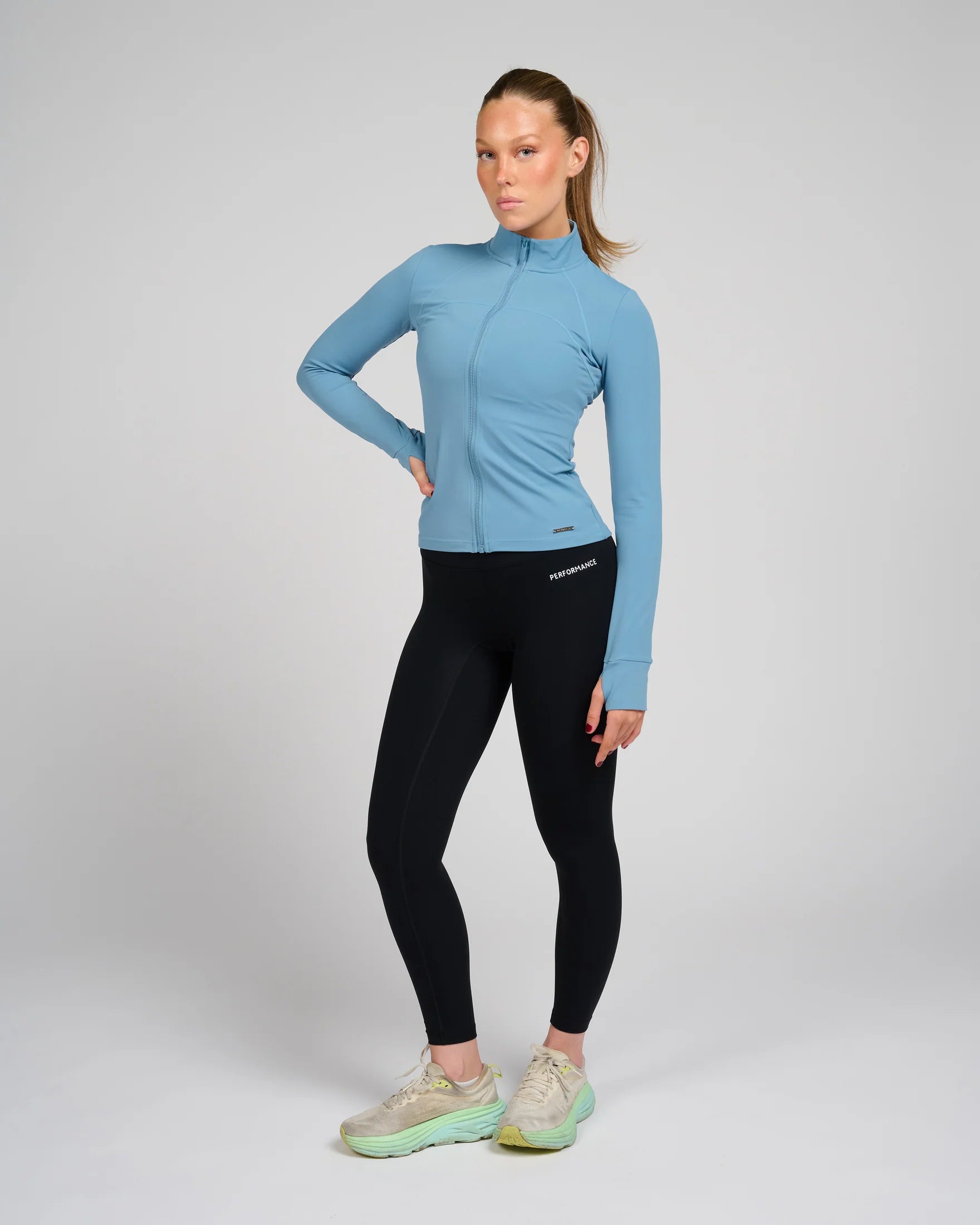 RX Performance Helen Zip Longsleeve Frozen Blue RX Performance
