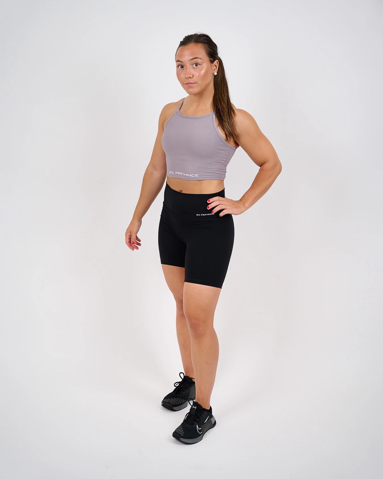 RX Performance Annie Crop Top Lavender RX Performance