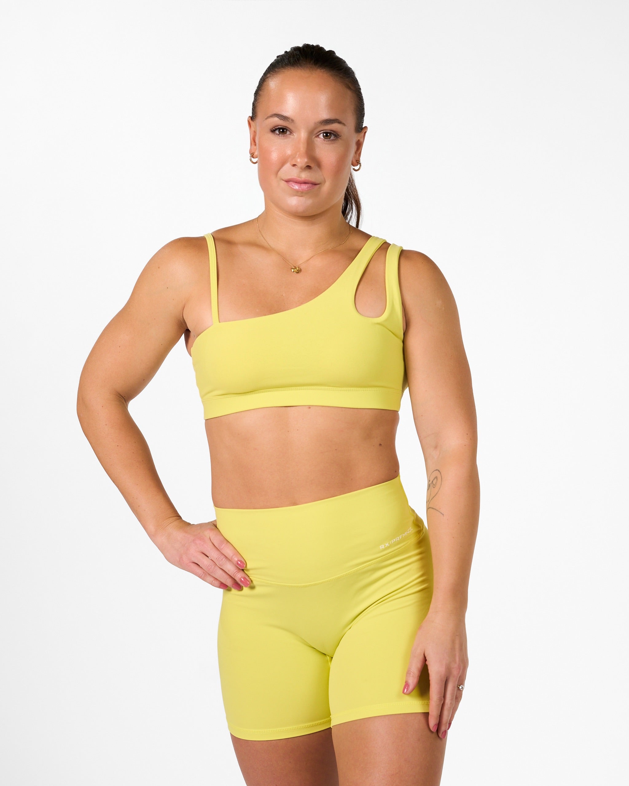 RX Performance Kelly Edge Sport Bra Lemon Cloud