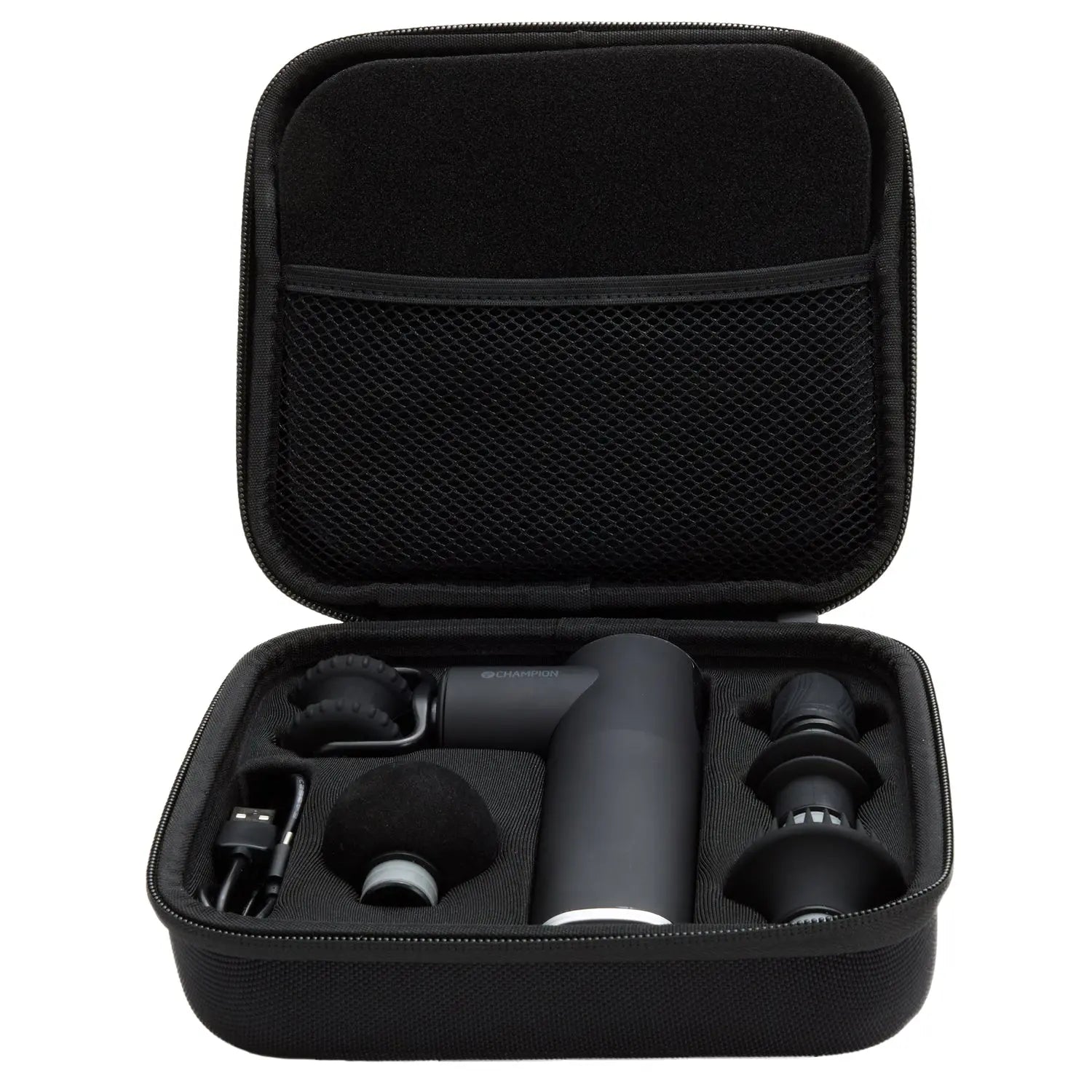 Champion Nordic Massagepistol Compact Power 3300RPM 1800mAh MG400 Svart/Silver CHAMPION