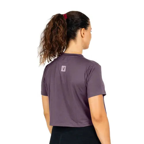 Velites Crop Holo Lila Velites
