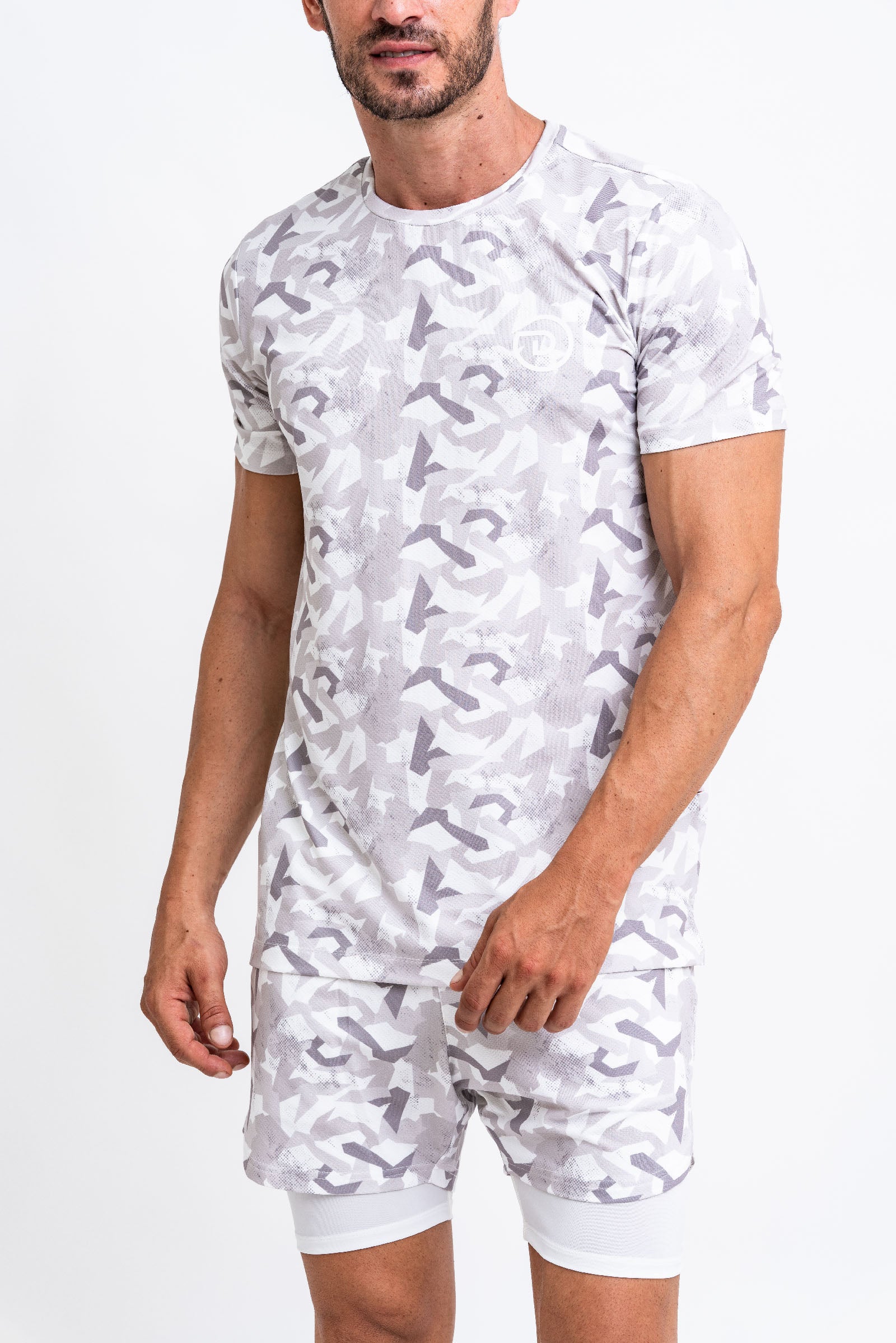 DOSE ATHLETIC Signature T-shirt Vit Camo