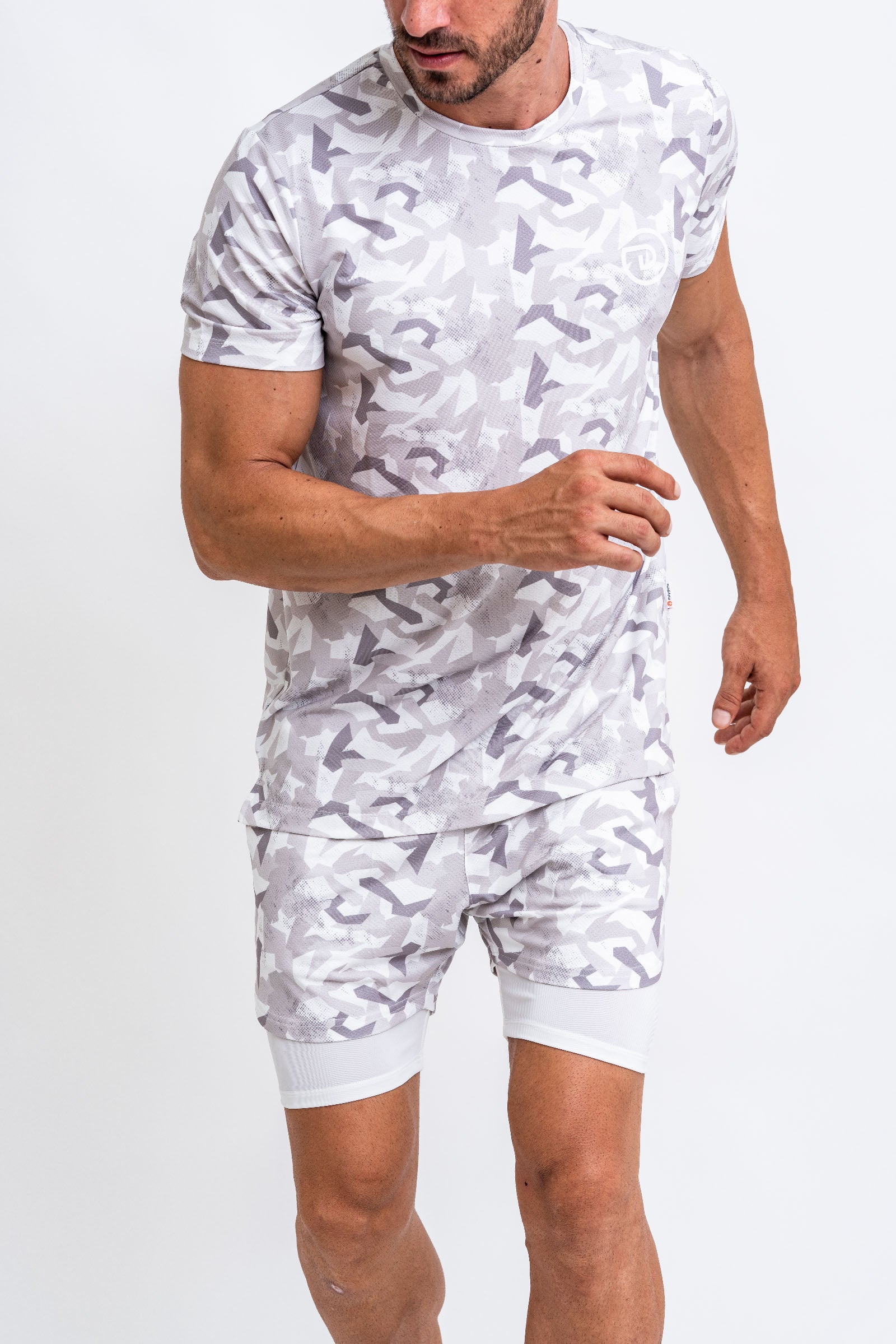DOSE ATHLETIC Signature T-shirt Vit Camo