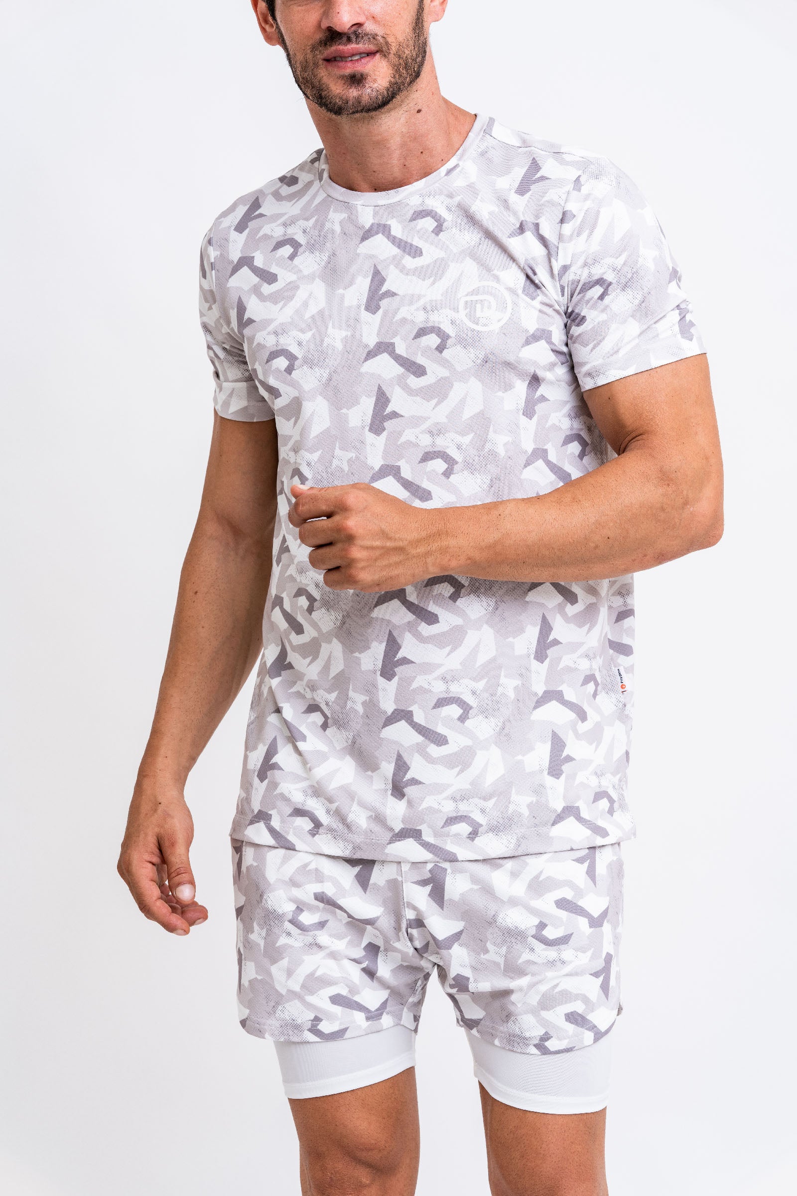 DOSE ATHLETIC Signature T-shirt Vit Camo