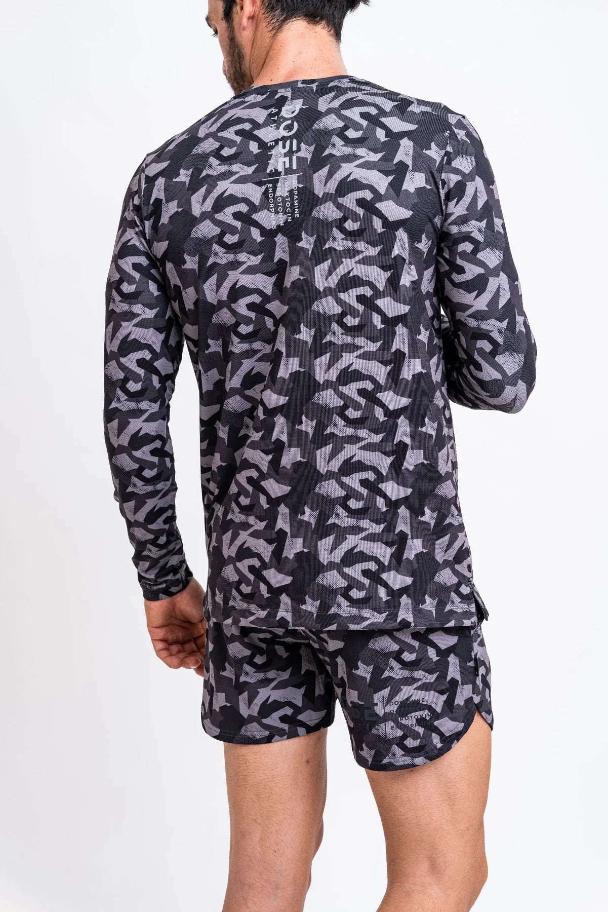 DOSE ATHLETIC Signature Långärmad T-shirt Svart Camo
