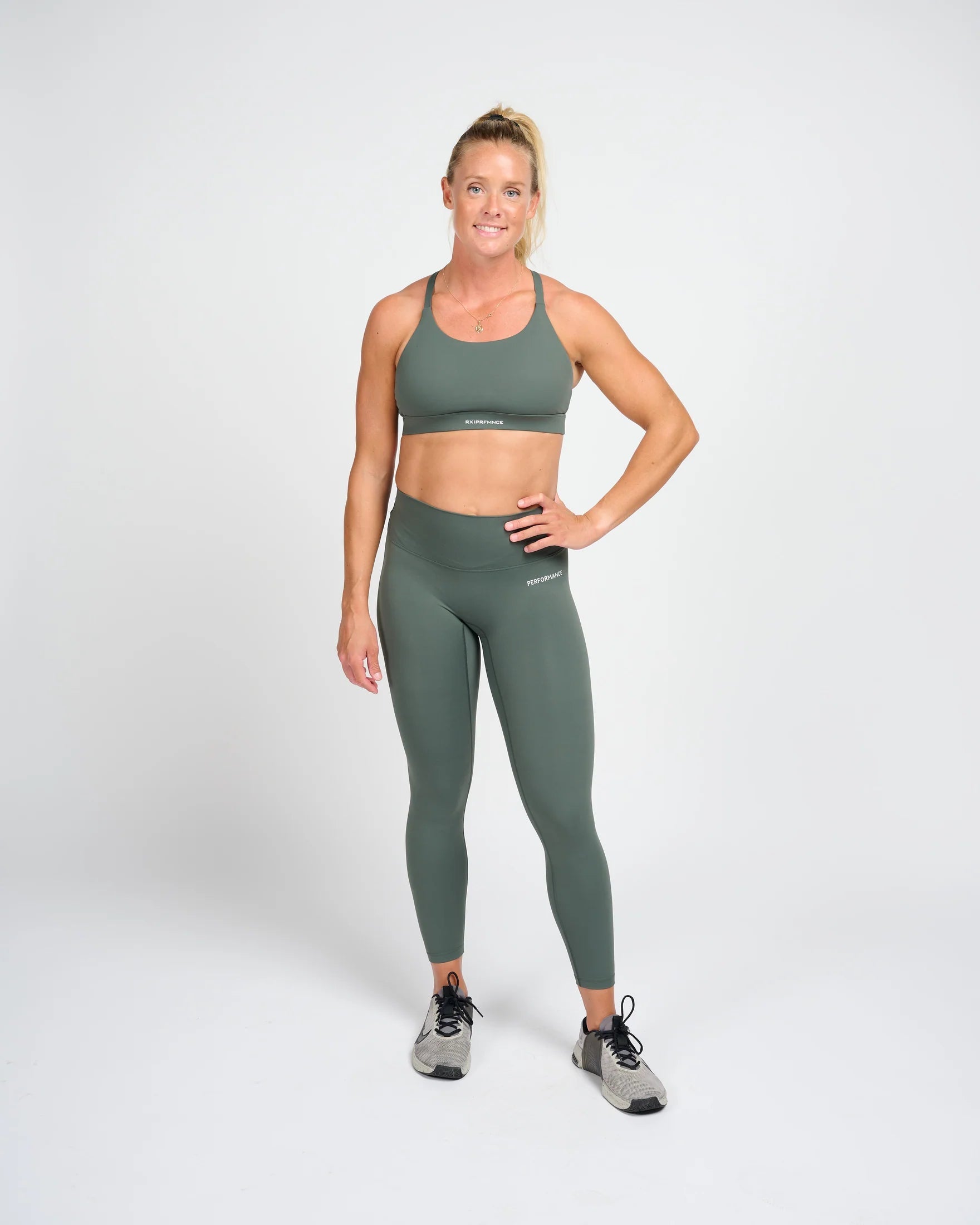 RX Performance Isabel Sport Bra Emerald Green RX Performance