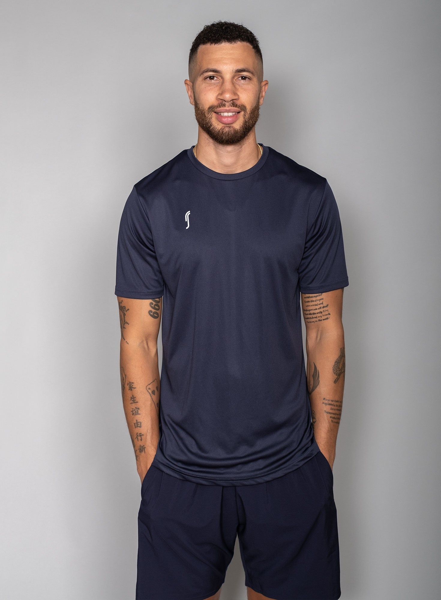 RS Men's Club T-shirt Navy RS