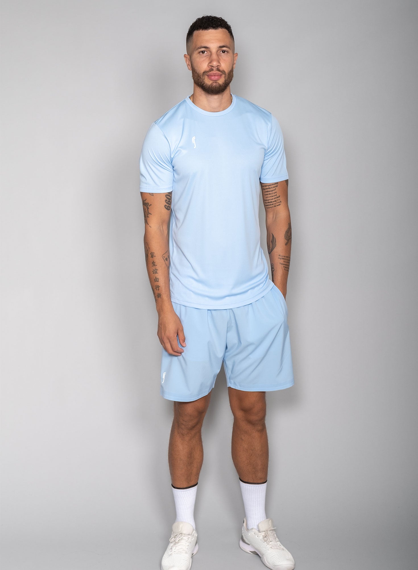 RS Men's Club T-shirt Soft Blue RS