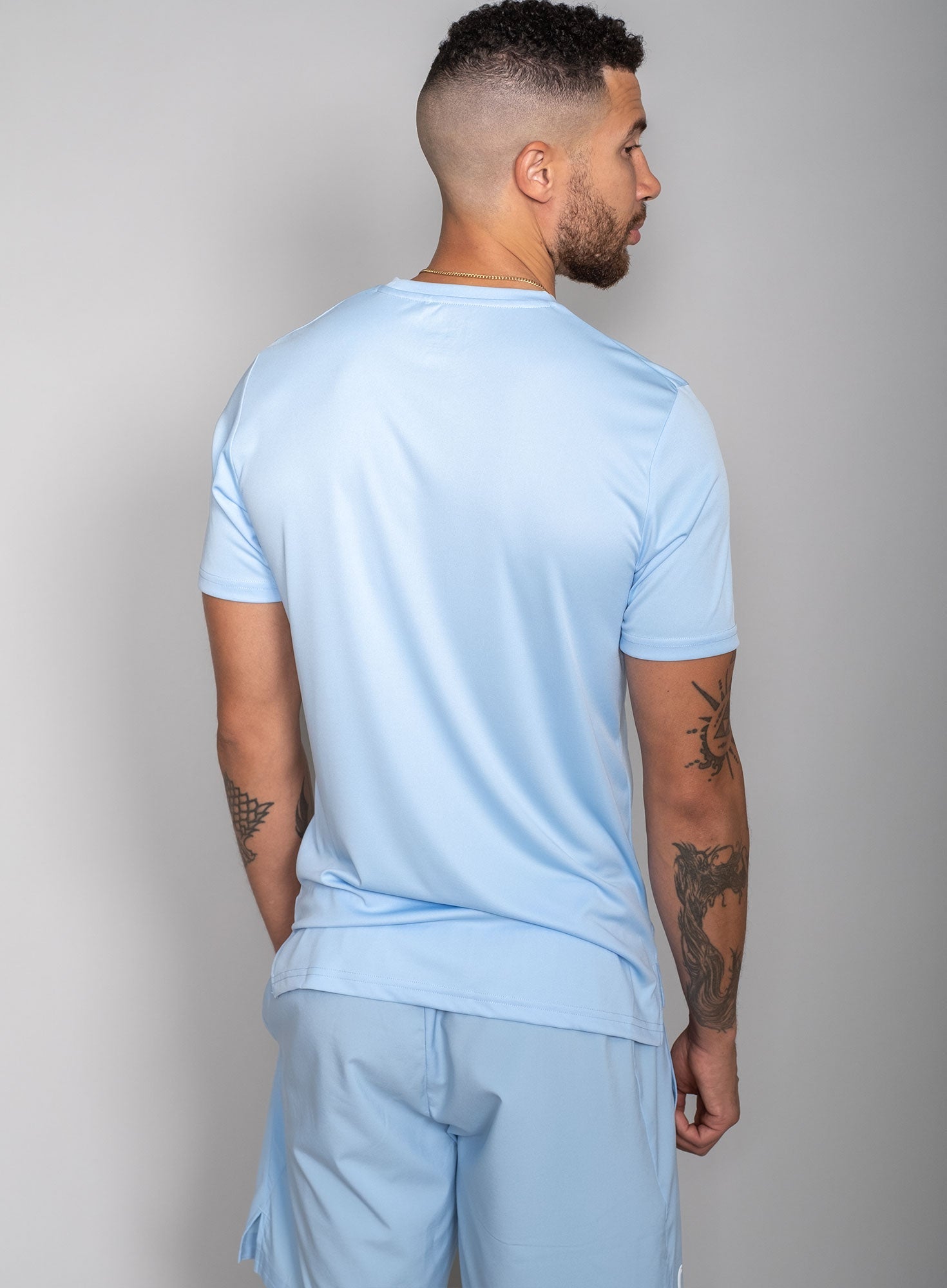 RS Men's Club T-shirt Soft Blue RS