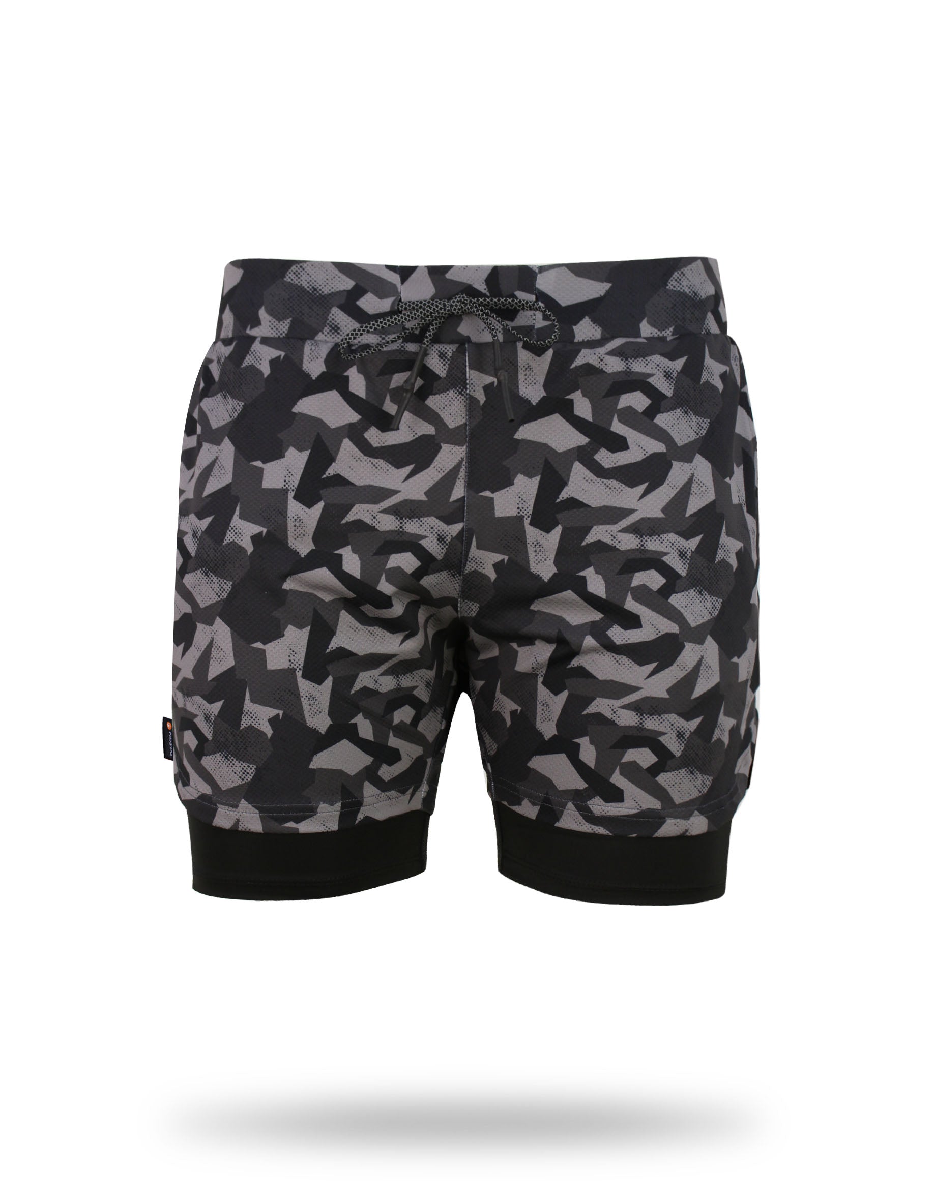 DOSE ATHLETIC 5"Liner Shorts Svart Camo