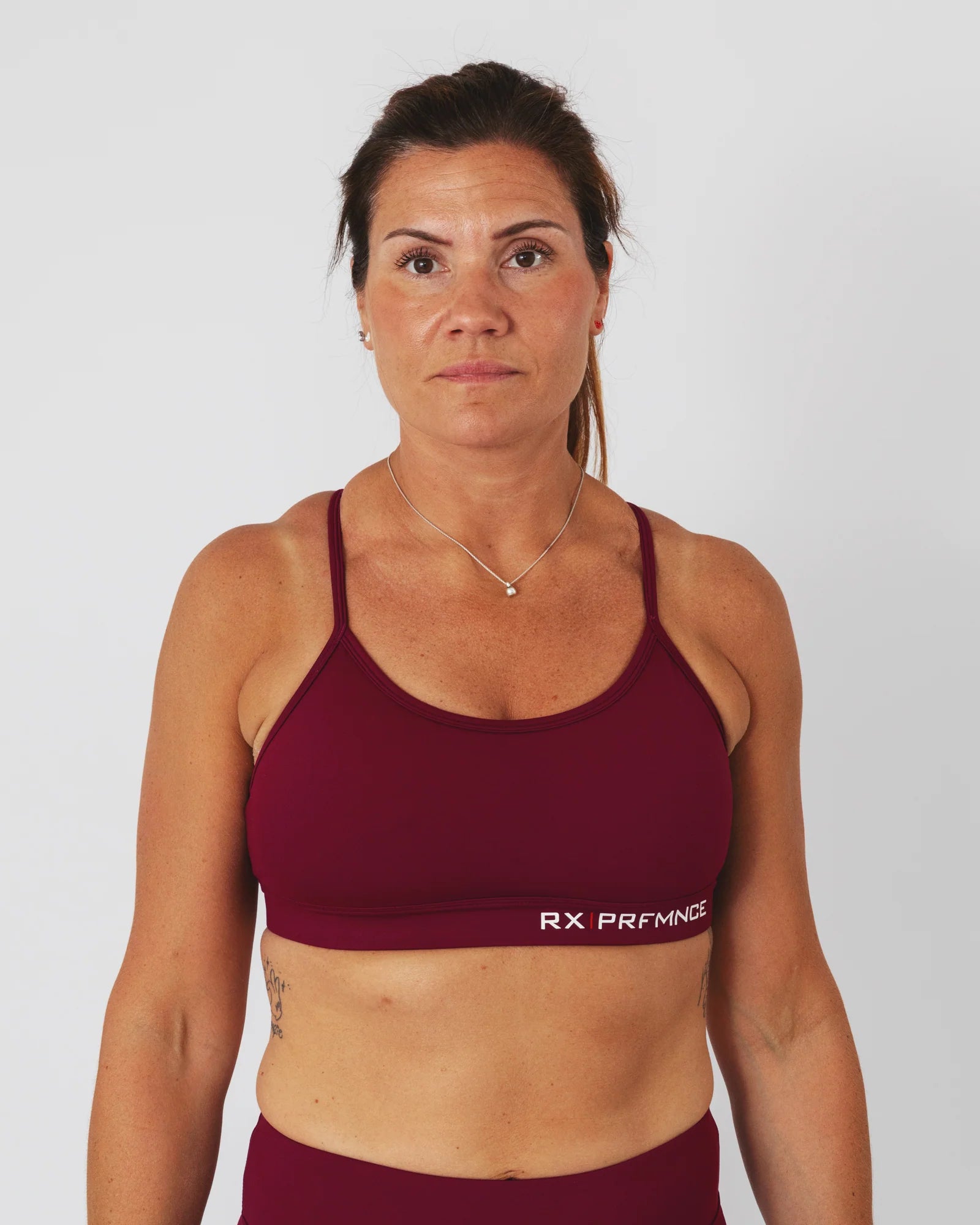 RX Performance Barbara Sport Bra Rasberry Red RX Performance