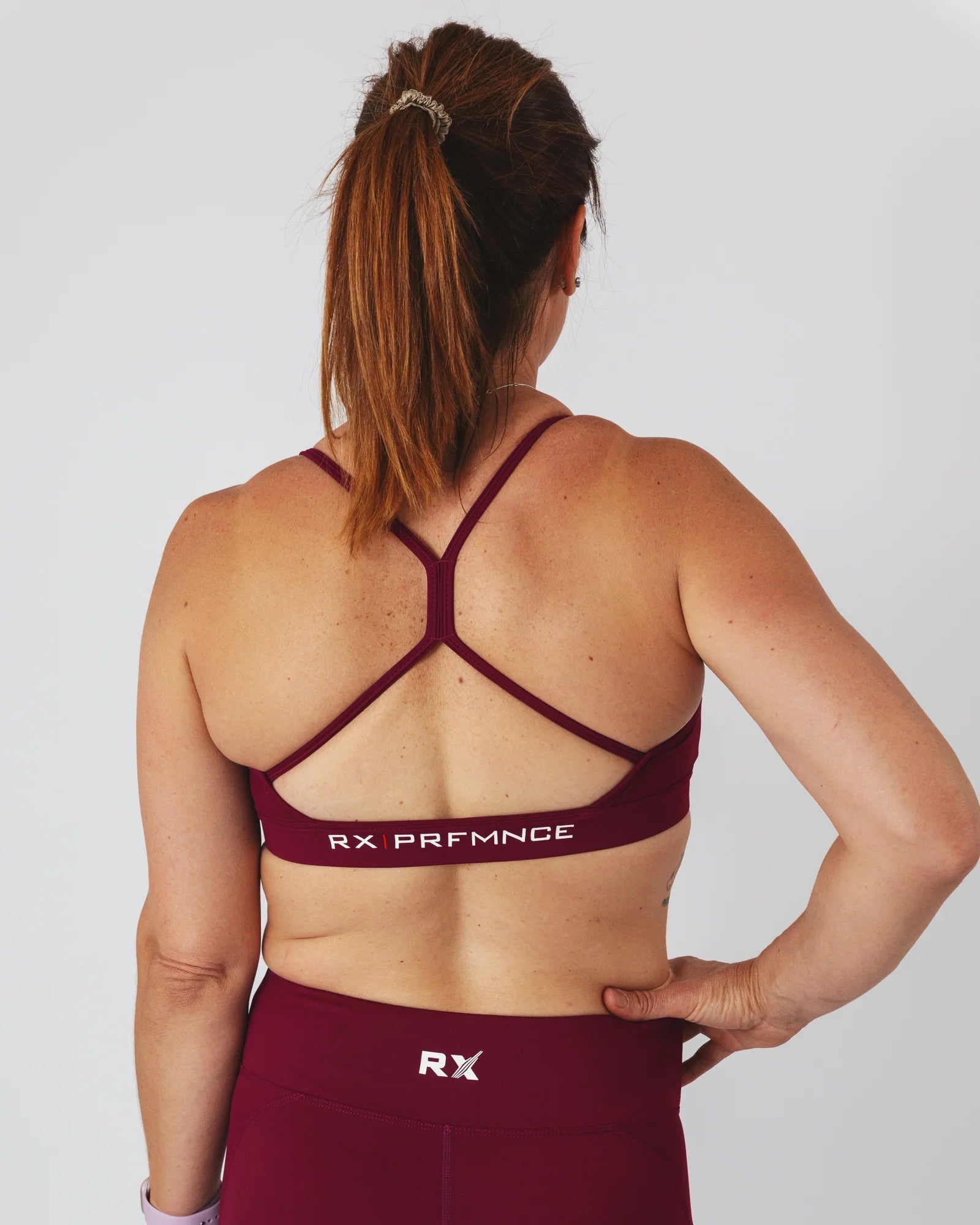 RX Performance Barbara Sport Bra Rasberry Red RX Performance