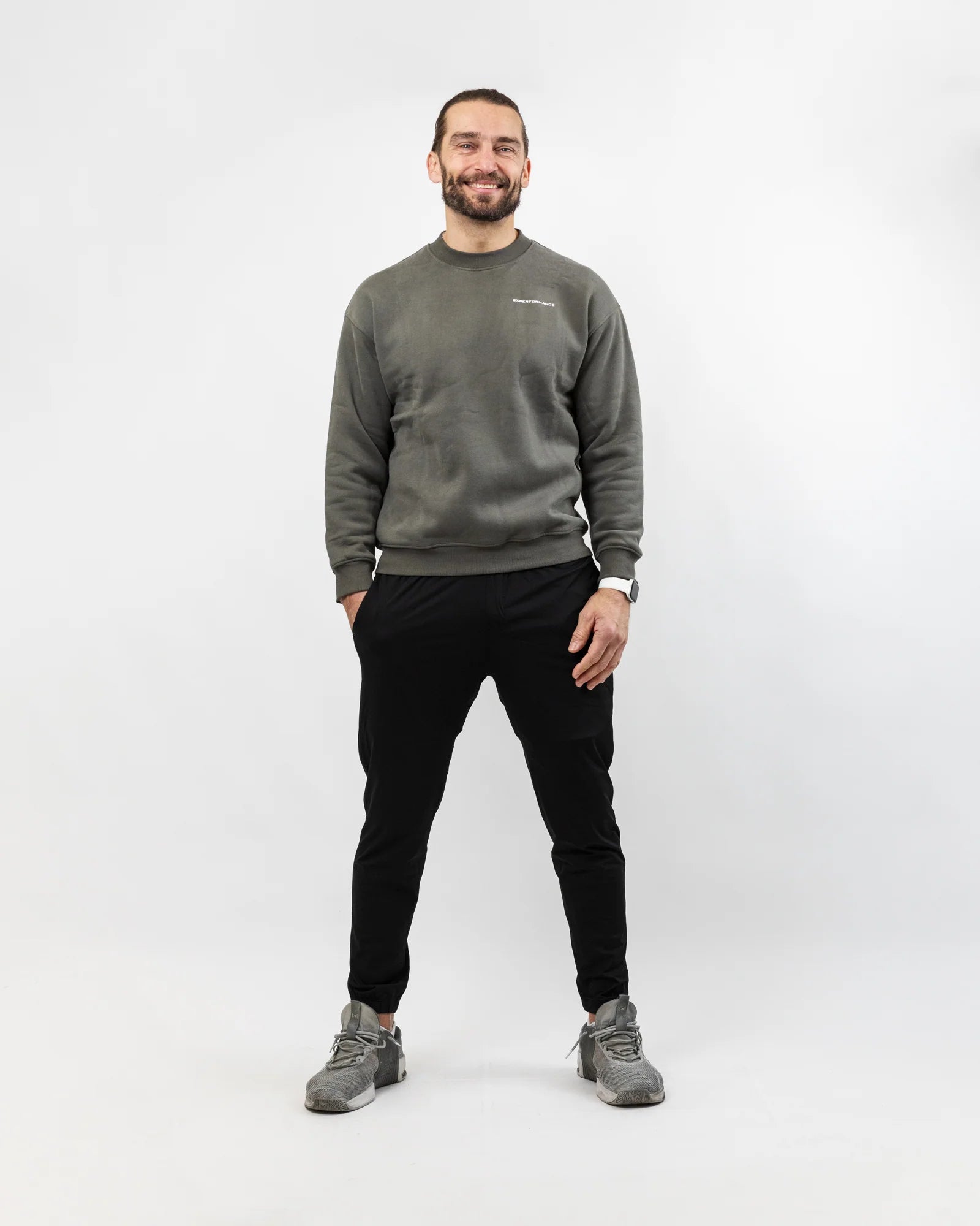 RX Performance Essential Sweatshirt Dusty Olive RX Performance