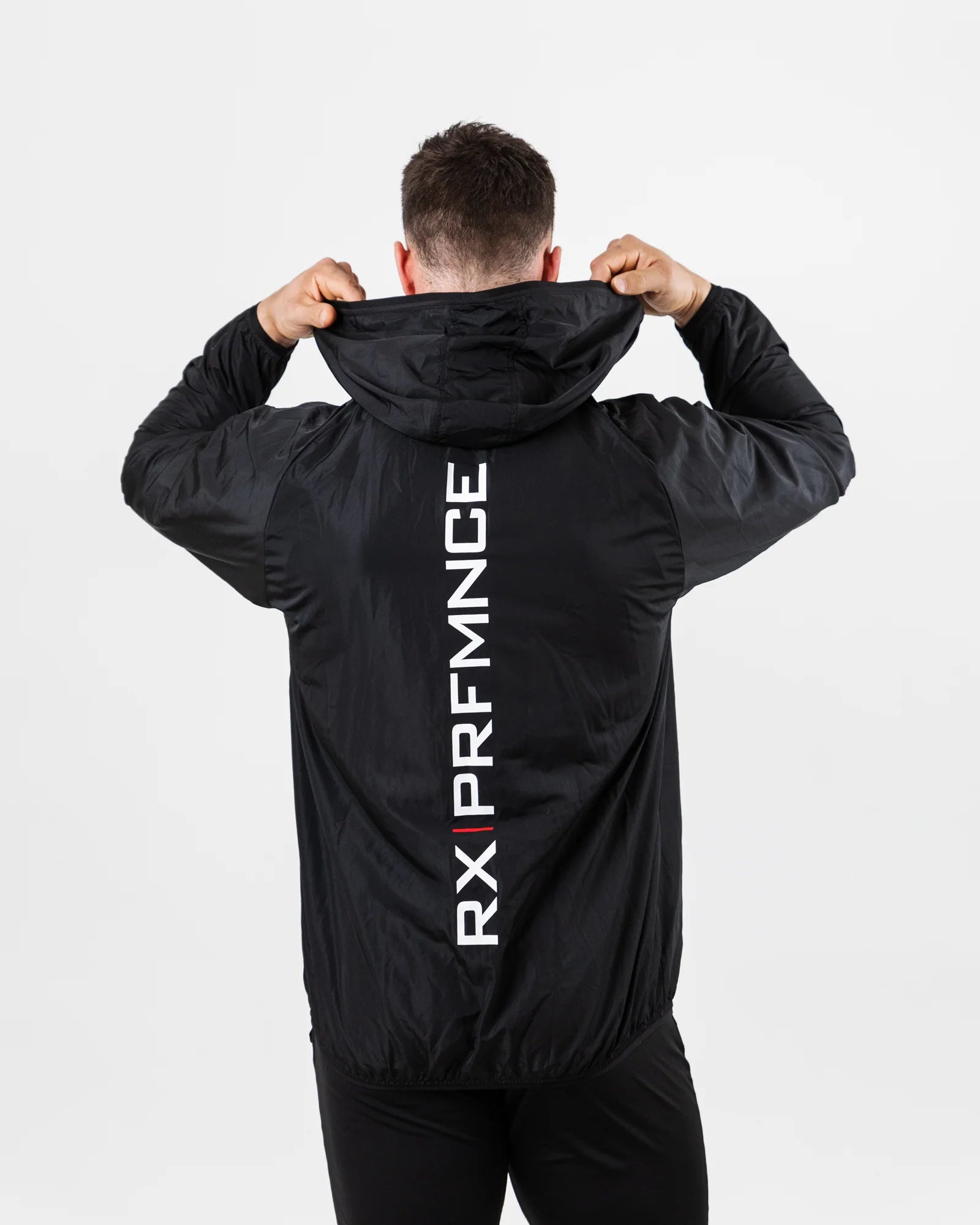 RX Performance Strike Windbreaker Jacket Black RX Performance