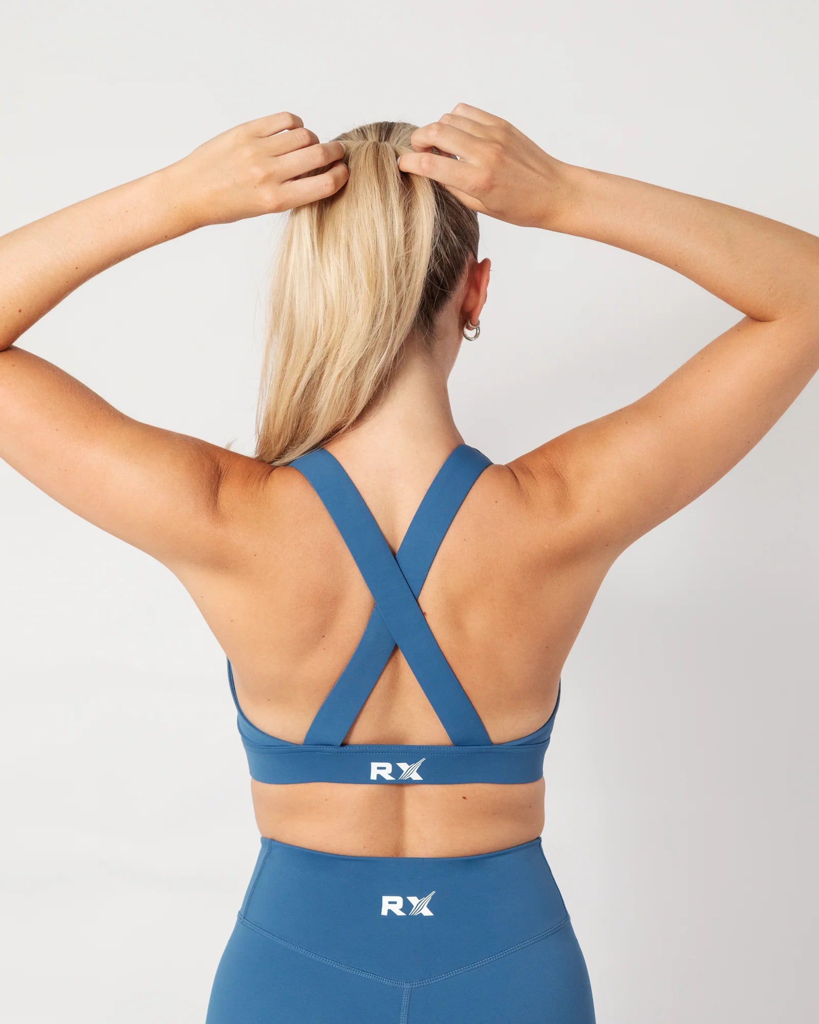 RX Performance Diane Sports Bra Weavy Blue RX Performance